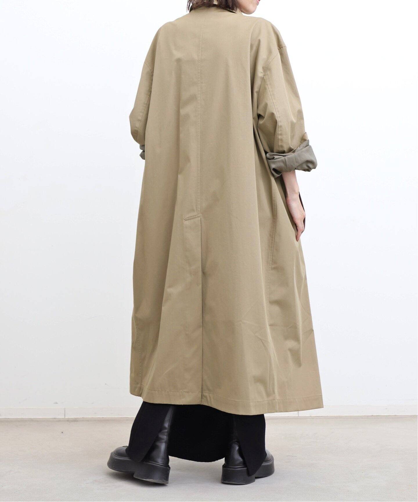 LE MAIRE/ルメール】 WRAP COLLAR TRENCH（トレンチコート）｜L 