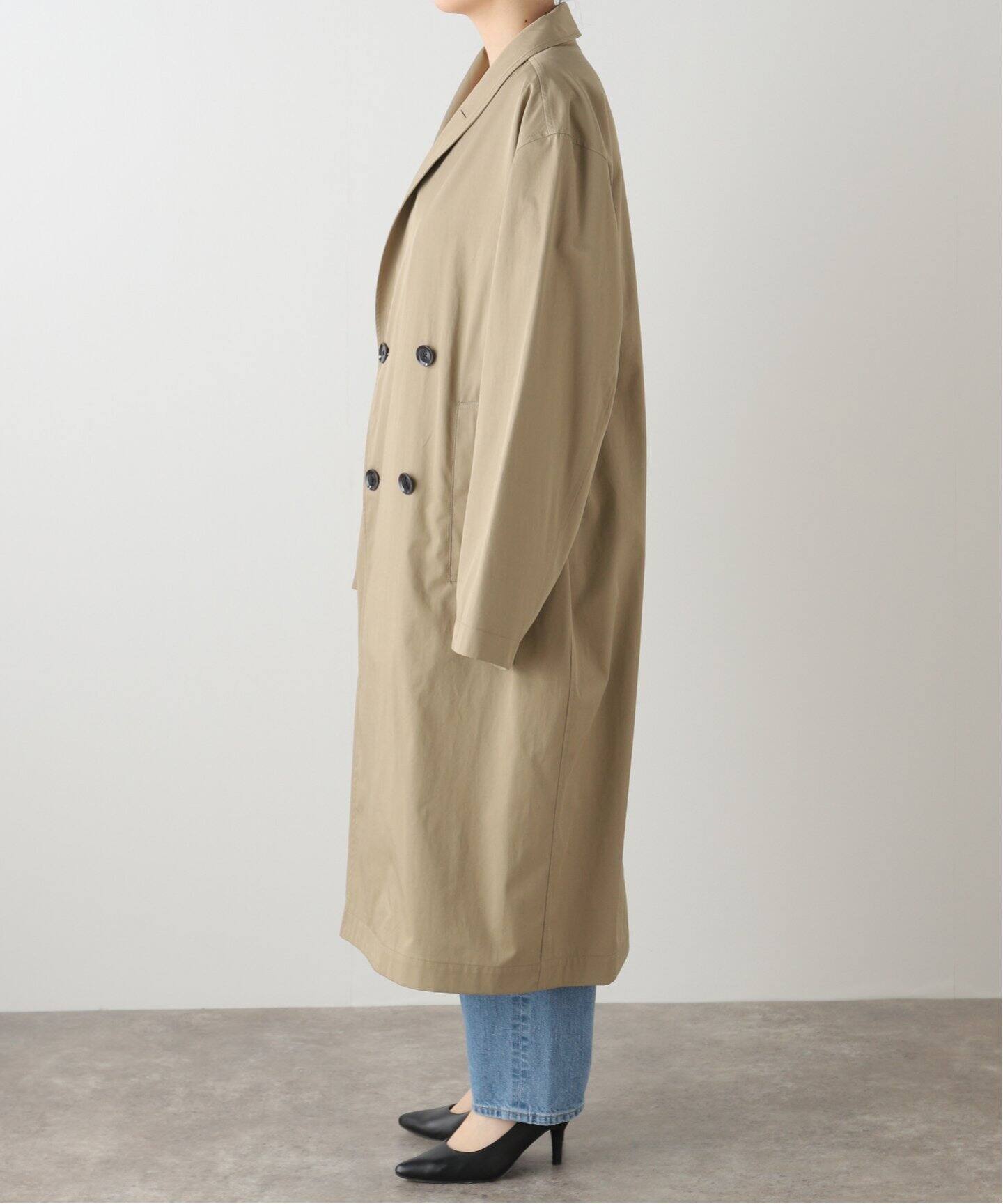 LE MAIRE/ルメール】 WRAP COLLAR TRENCH（トレンチコート）｜L 