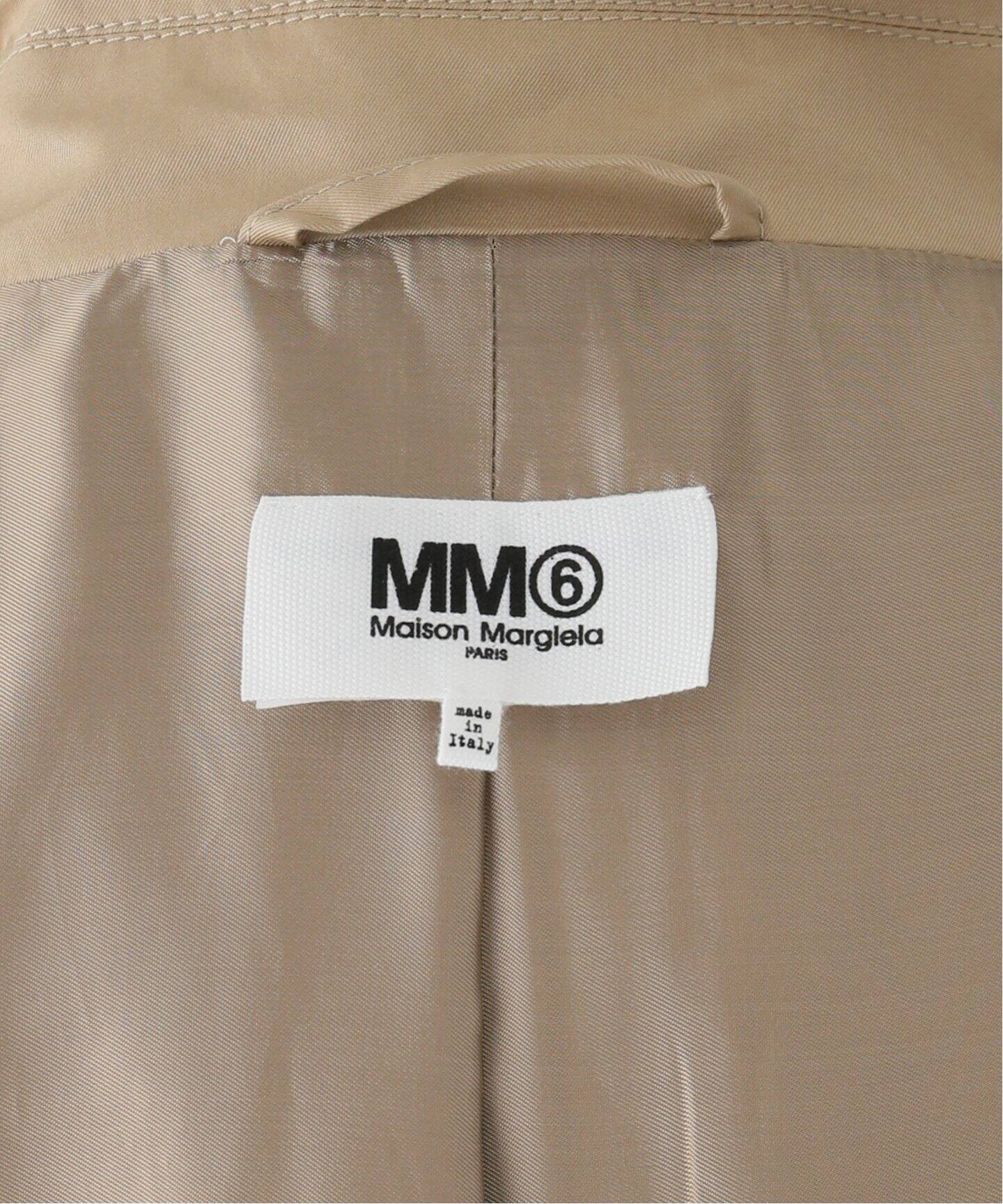 MM6 Maison Martin Margiela レザージャケット 36 MM6 Maison Margiela/エムエム６ メゾン マルジェラ】TRENCH  COAT（ポンチョ・マント）｜L'Appartement（アパルトモン）の通販｜BAYCREW'S STORE