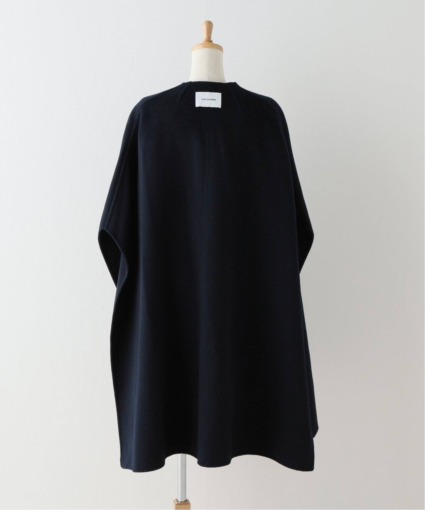 YVES SALOMON/イヴ サロモン】 CAPE COAT（ポンチョ・マント）｜L 