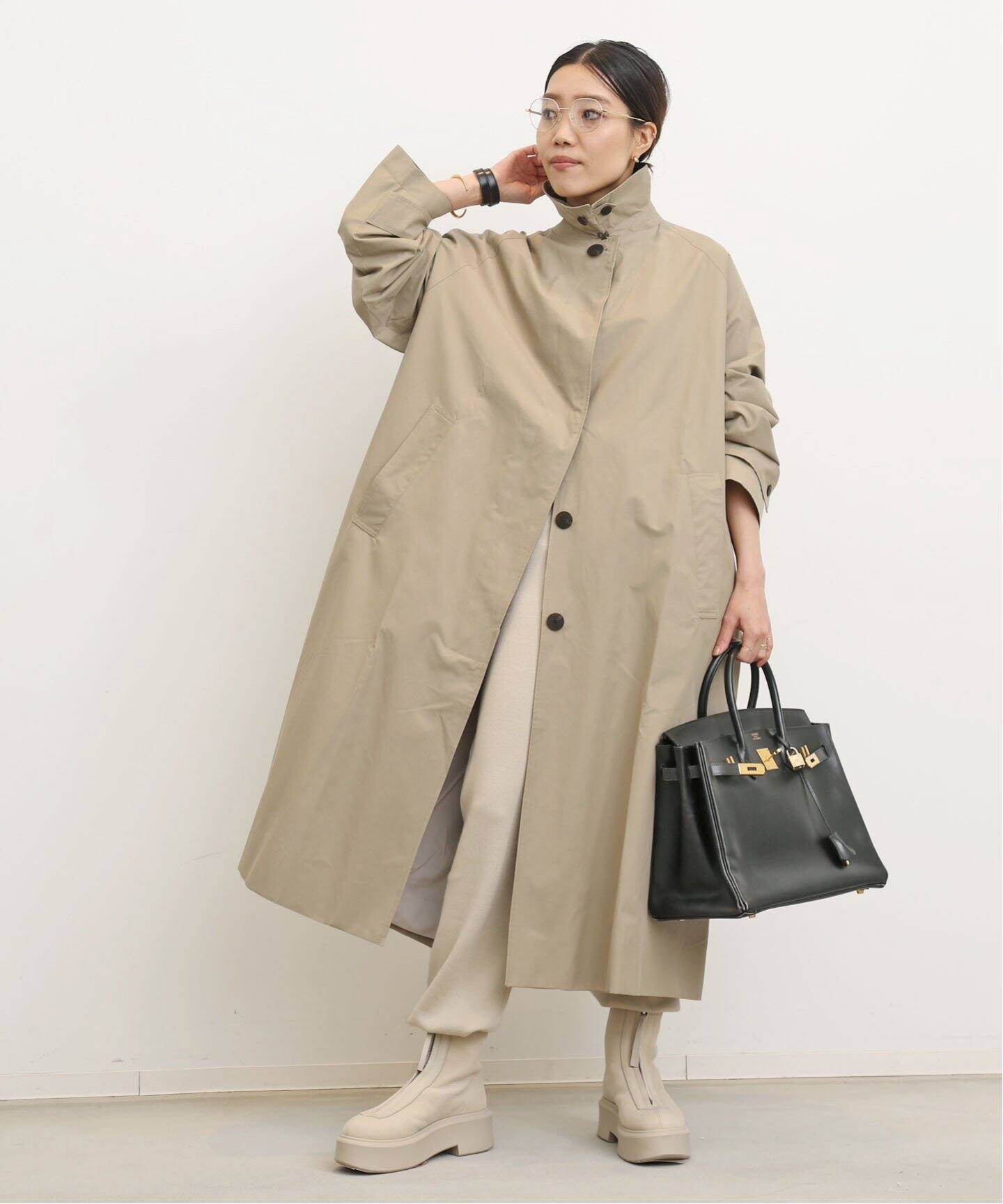 STUDIO NICHOLSON/スタジオ ニコルソン】TRENCH COAT（トレンチコート  