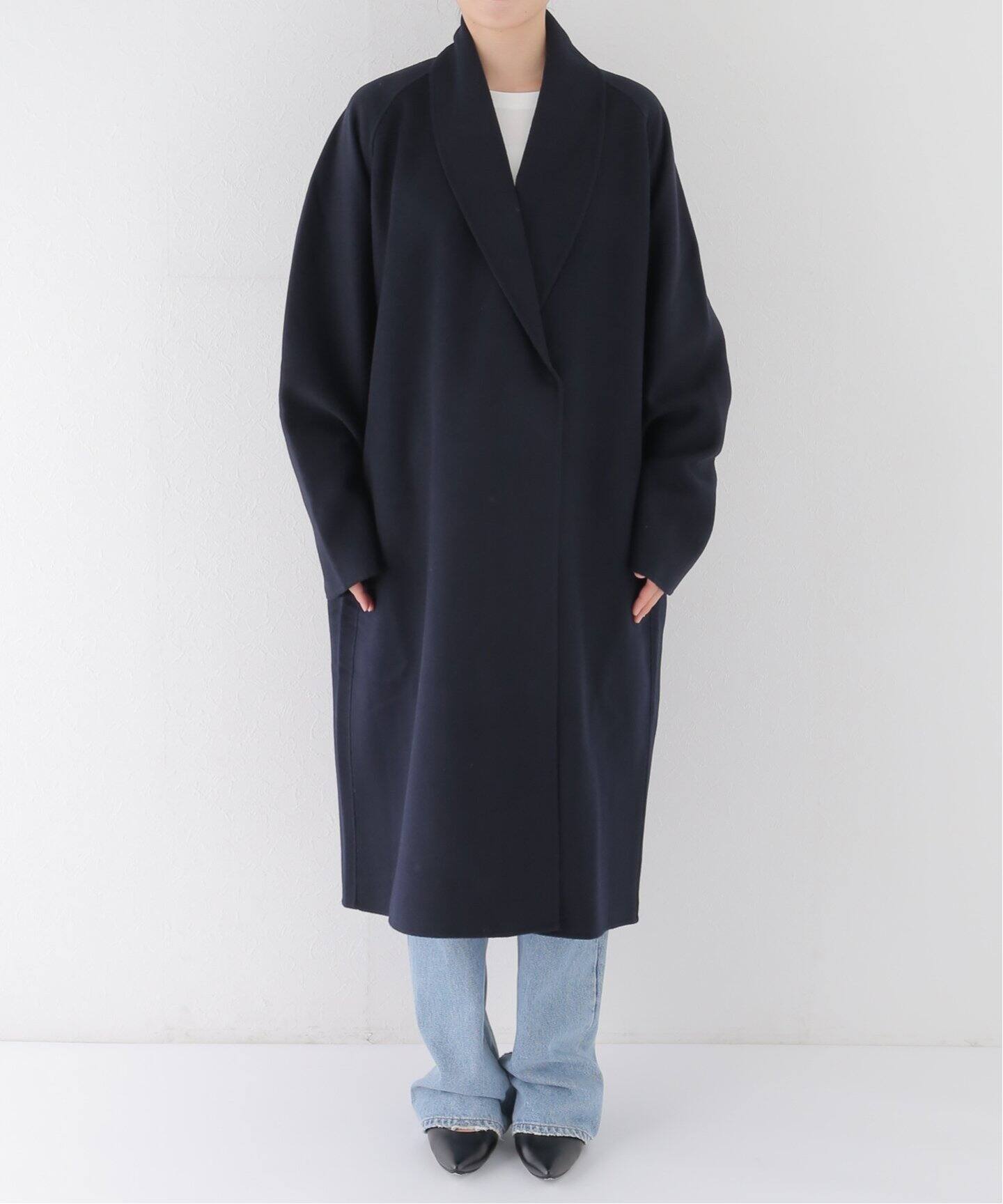 ALMAROSA/アルマローザ】 SHAWL COLLAR COAT（その他ブルゾン  