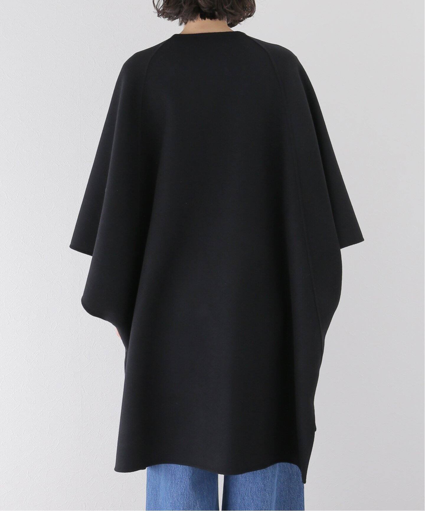 MACKINTOSH/マッキントッシュ】 Aライン ノーカラーコート（ノーカラー 