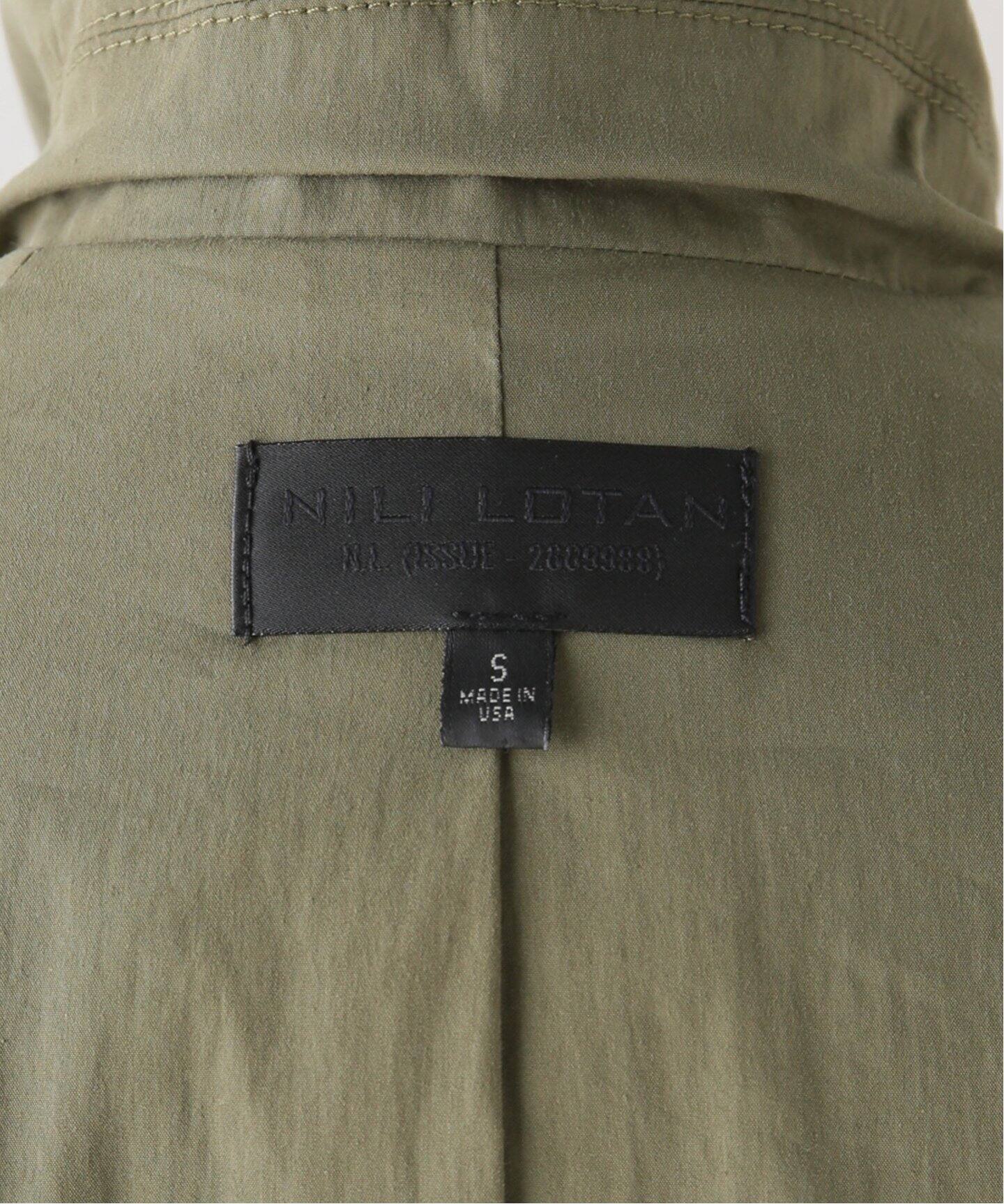 NILI LOTAN/ニリロータン】 DION OVERSIZED TRENCH COAT（トレンチ  