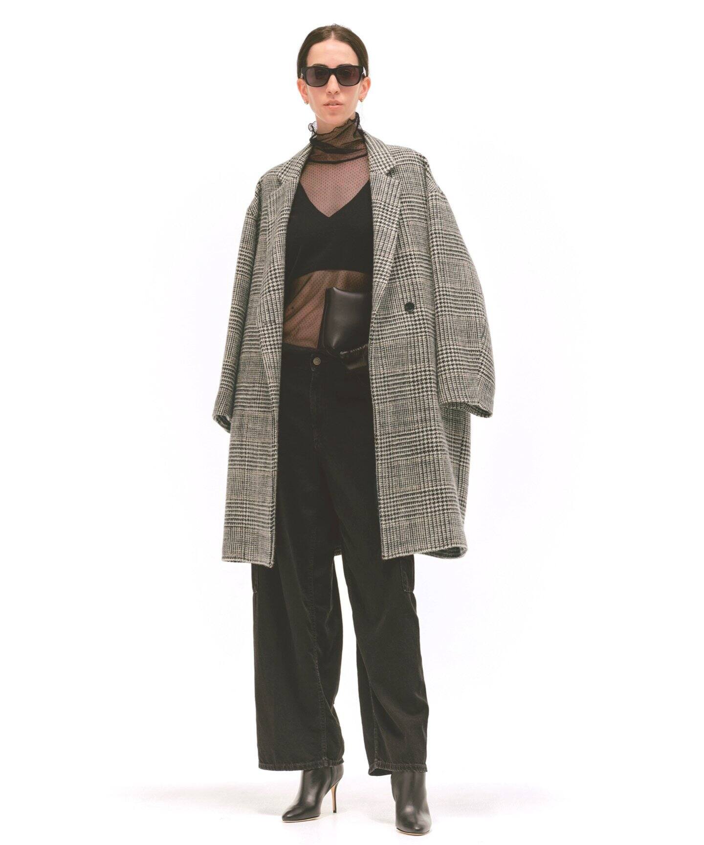 LISIERE CHECK W COAT（その他ブルゾン／アウター）｜L 