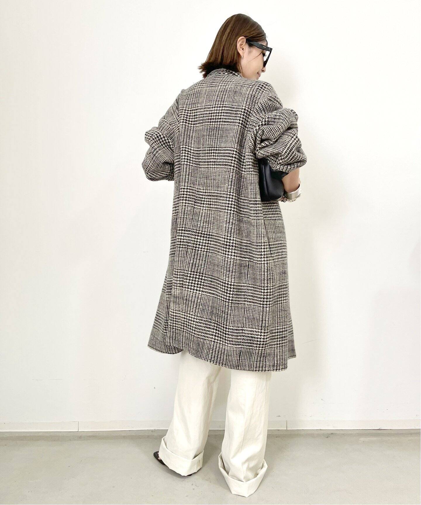 LISIERE CHECK W COAT（その他ブルゾン／アウター）｜L 