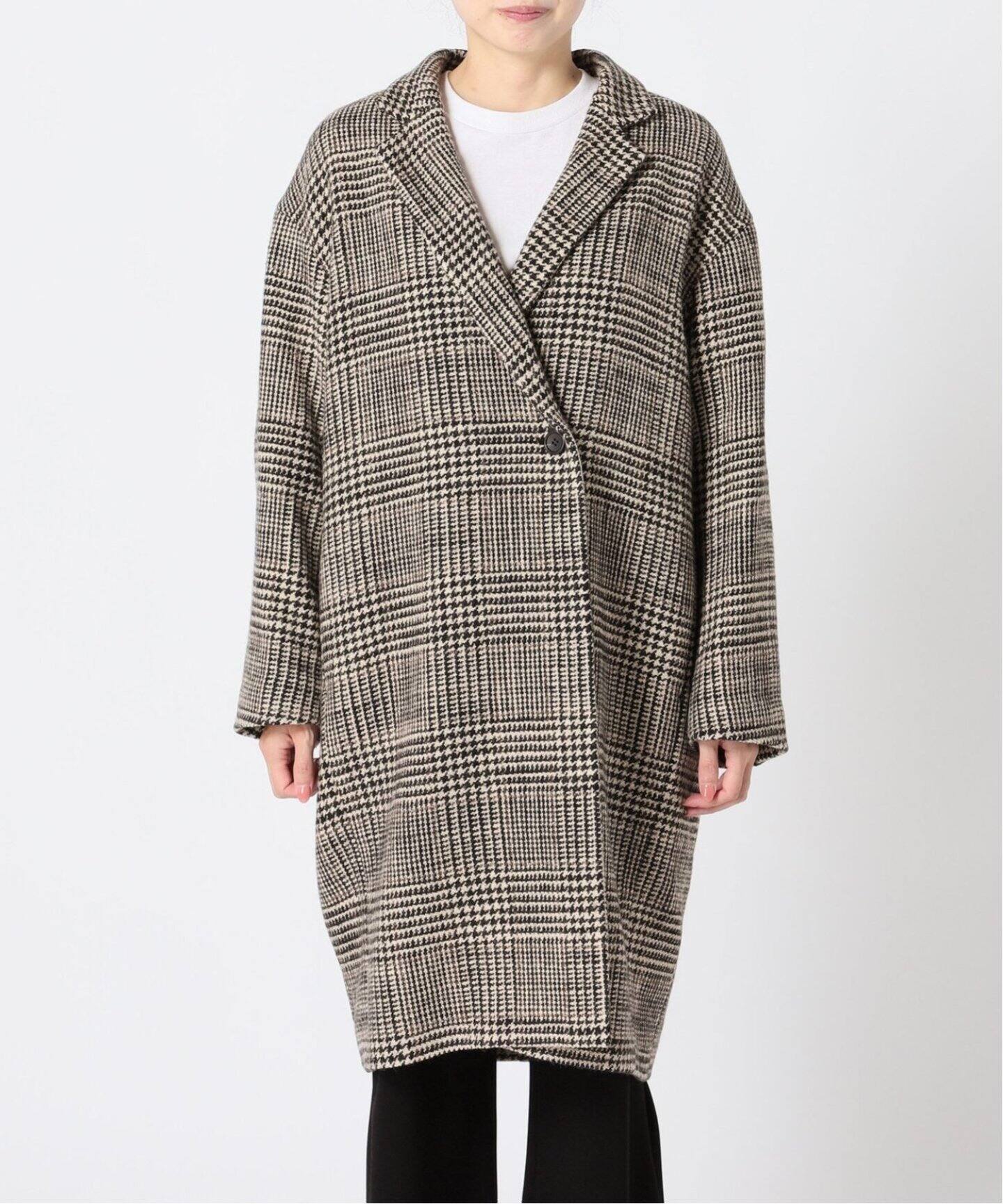 LISIERE CHECK W COAT（その他ブルゾン／アウター）｜L 
