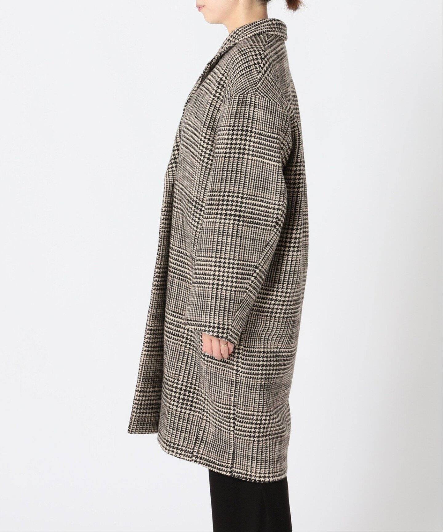 LISIERE CHECK W COAT（その他ブルゾン／アウター）｜L