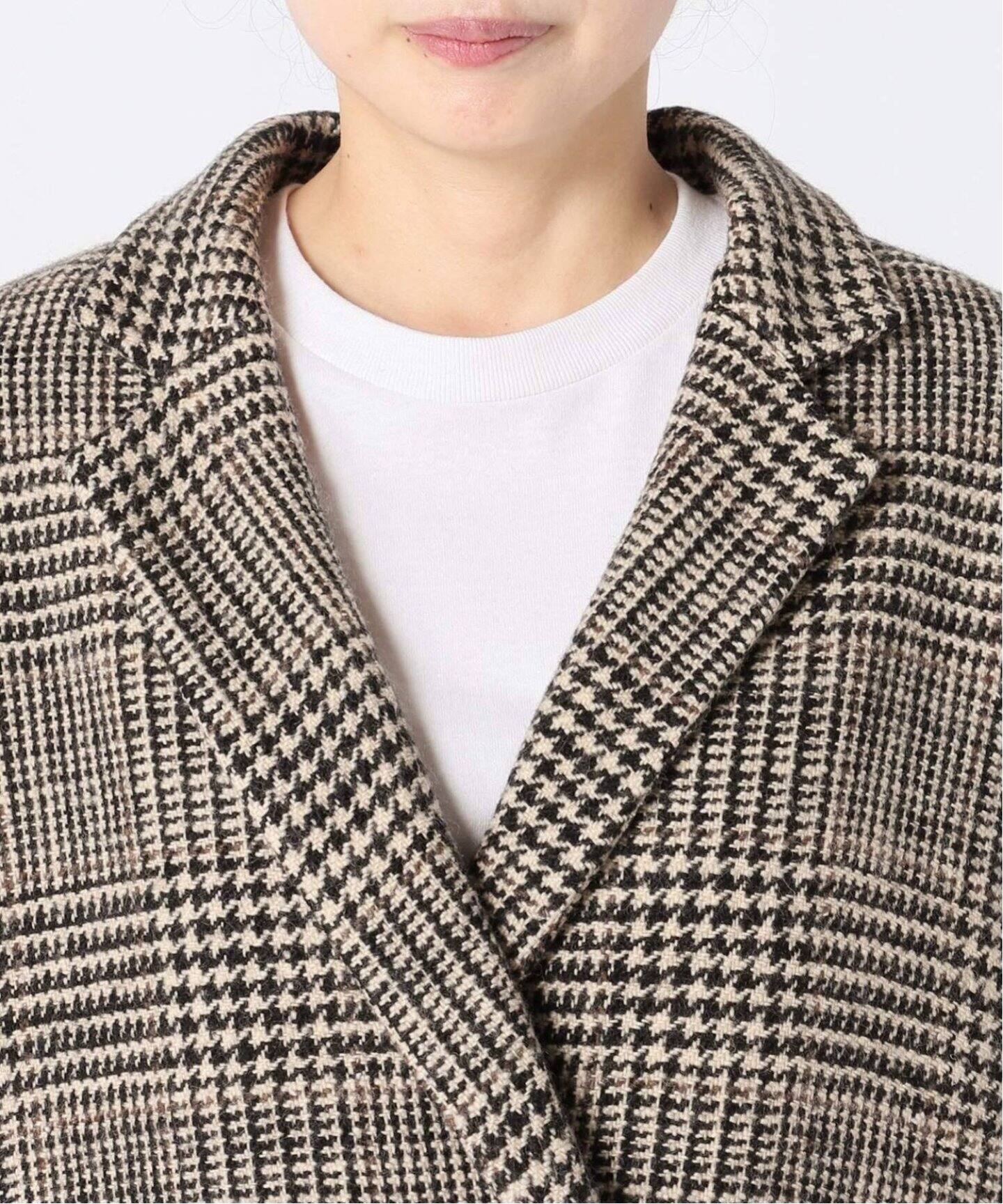 LISIERE CHECK W COAT（その他ブルゾン／アウター）｜L 