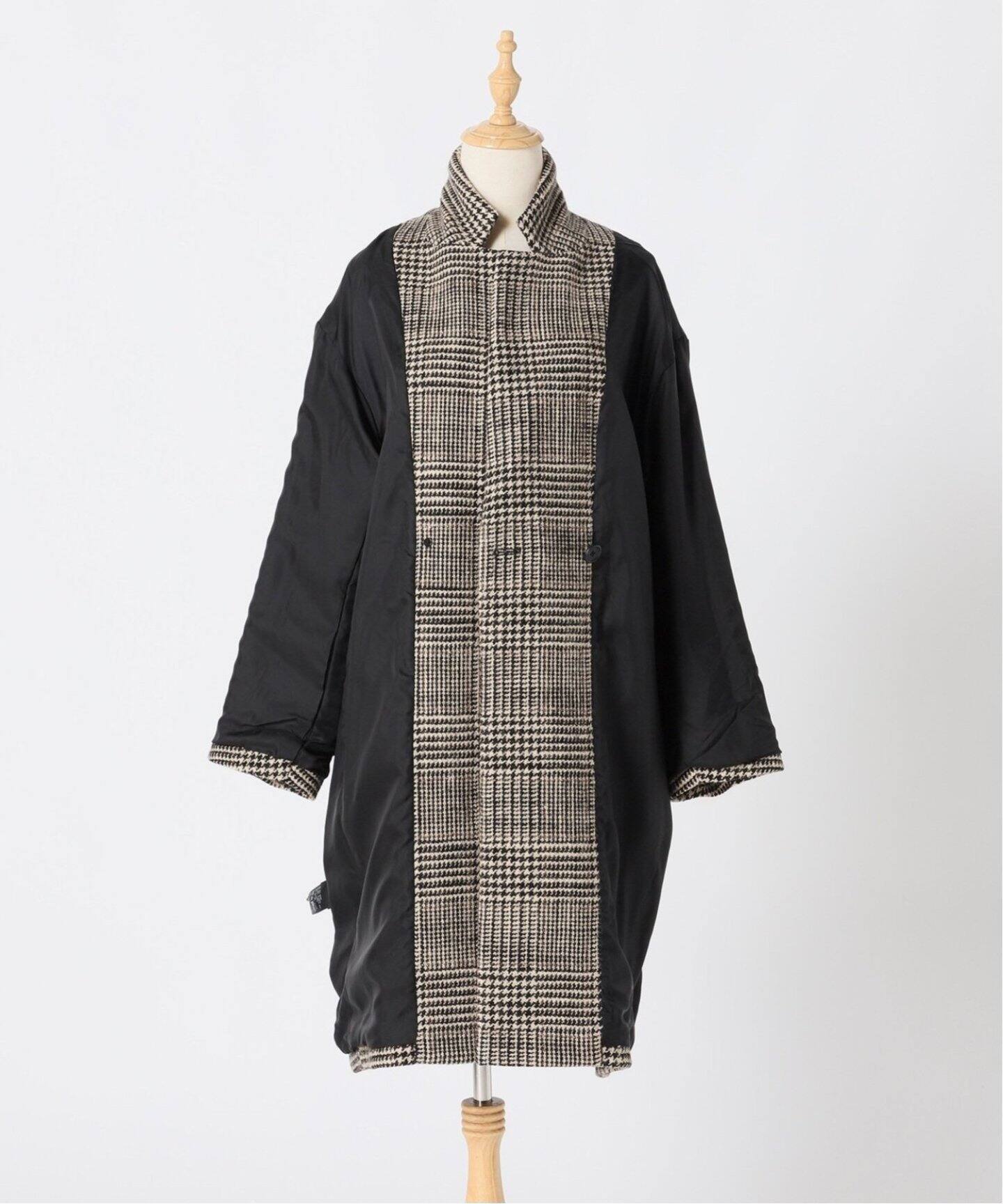 LISIERE CHECK W COAT（その他ブルゾン／アウター）｜L 