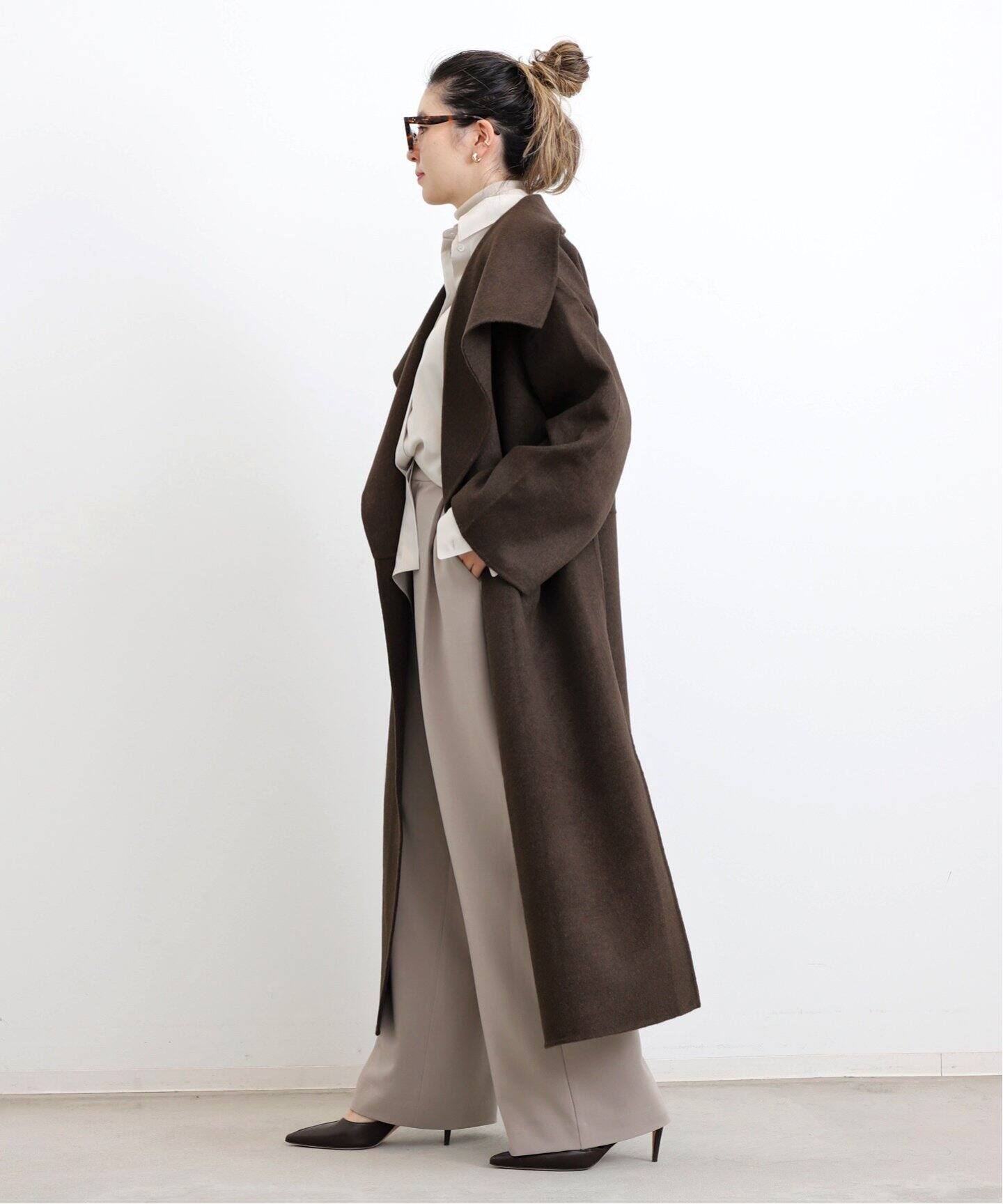 TOTEME/トーテム】 SIGNATURE WOOL COAT（その他ブルゾン／アウター  