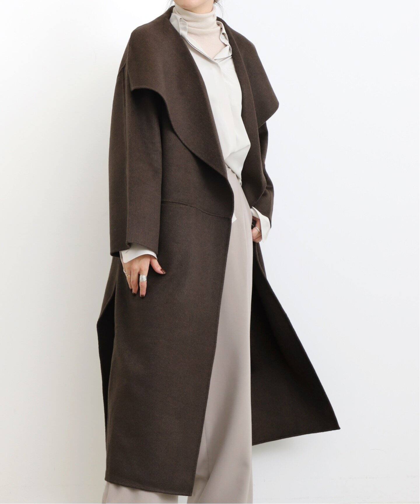 TOTEME/トーテム】 SIGNATURE WOOL COAT（その他ブルゾン／アウター  