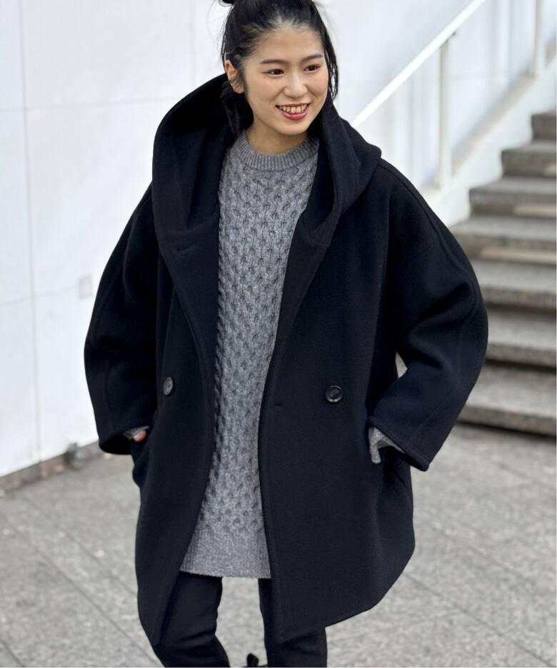 ライトモッサ オーバーフーディーコート（フードコート）｜AP STUDIO  