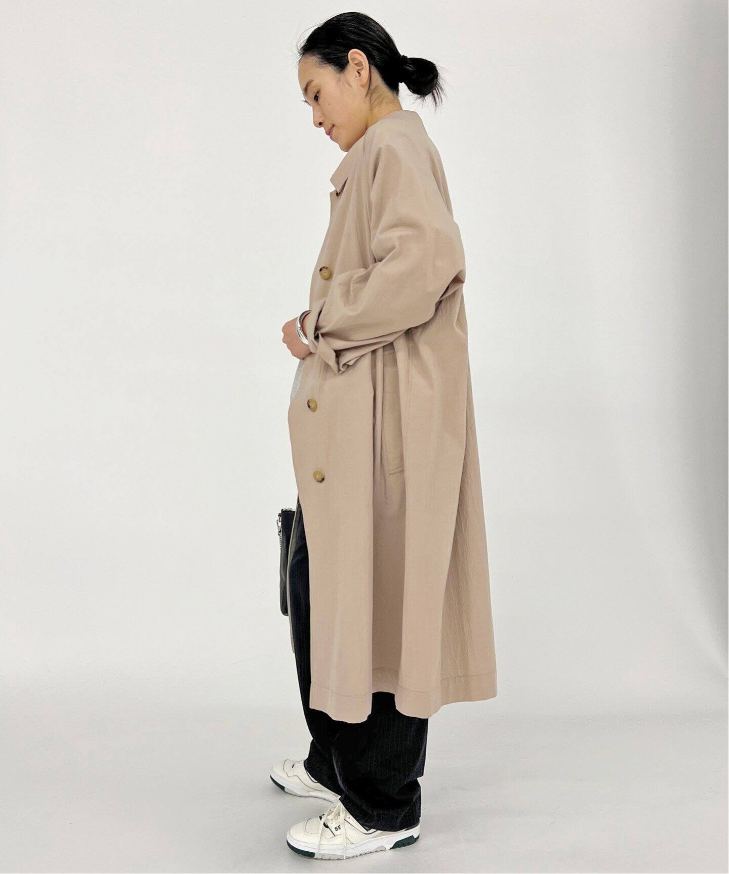 SCENTOF コットンライトコート（ステンカラーコート）｜AP STUDIO  