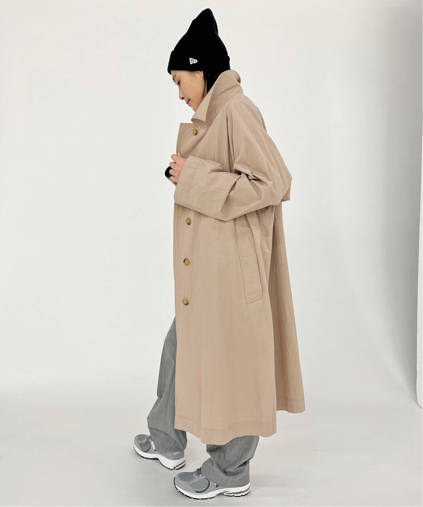 SCENTOF コットンライトコート（ステンカラーコート）｜AP STUDIO  