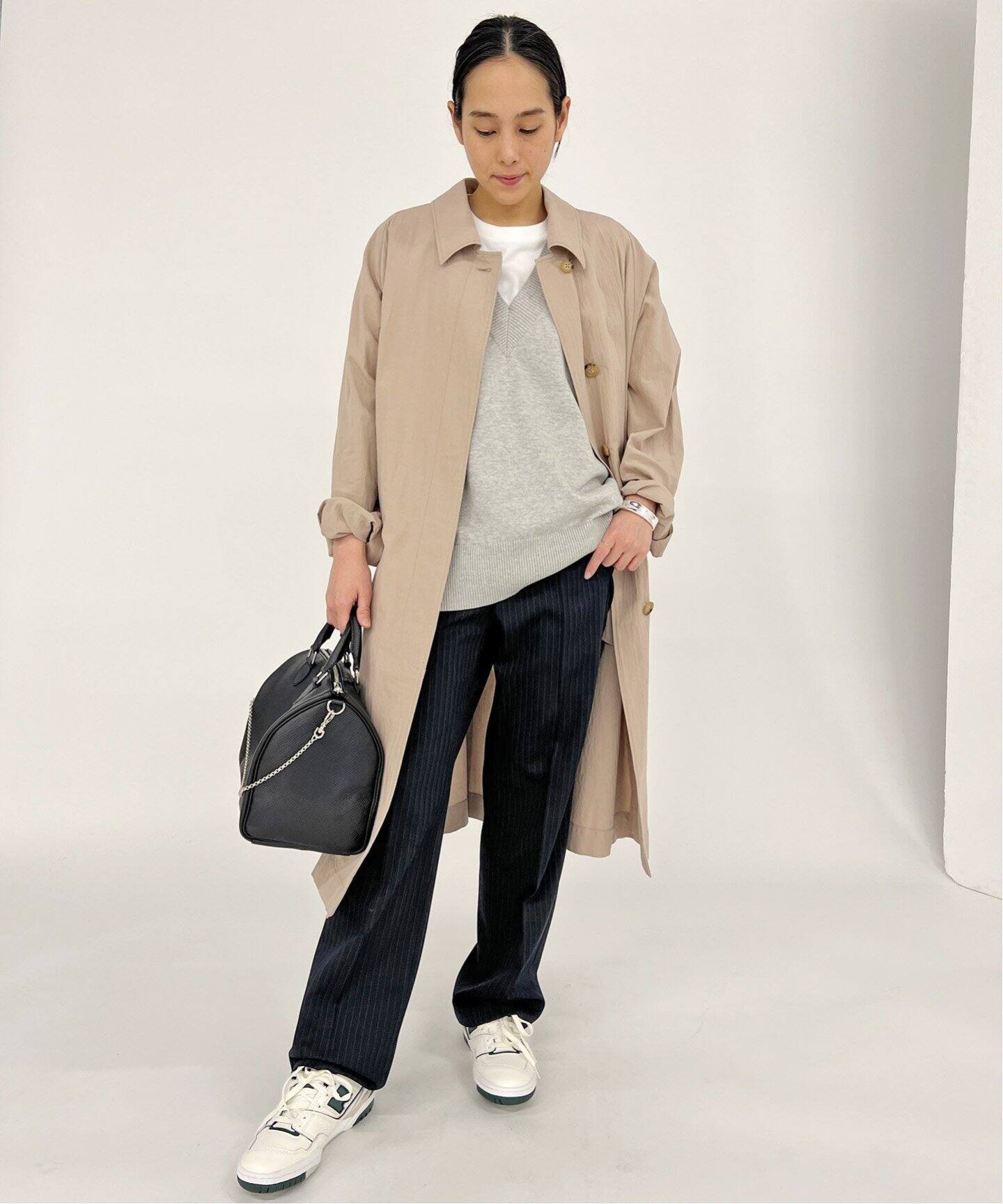 SCENTOF コットンライトコート（ステンカラーコート）｜AP STUDIO  