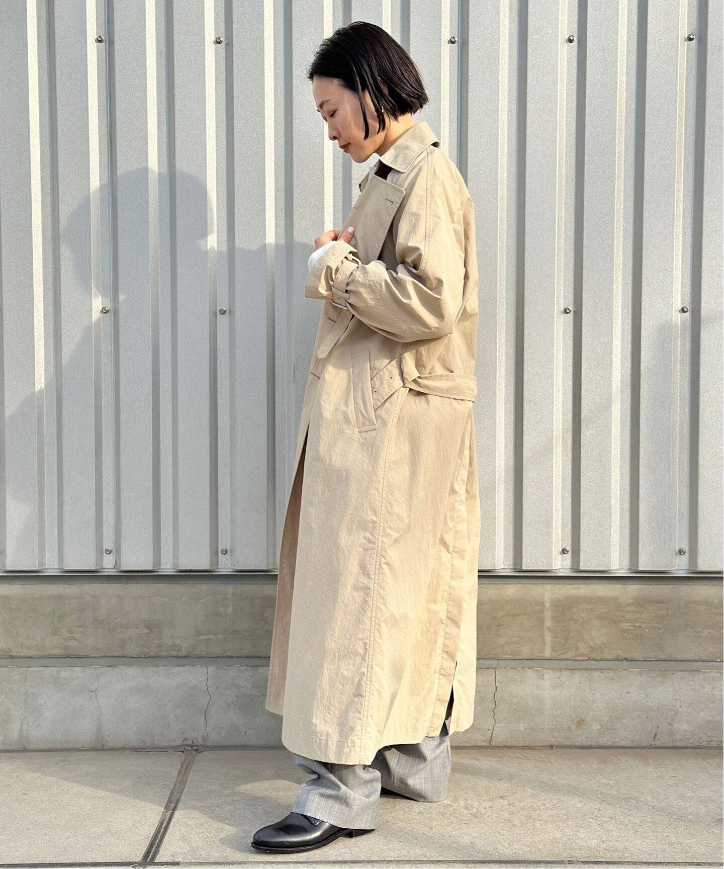 Basic ナイロントレンチコート（トレンチコート）｜AP STUDIO  