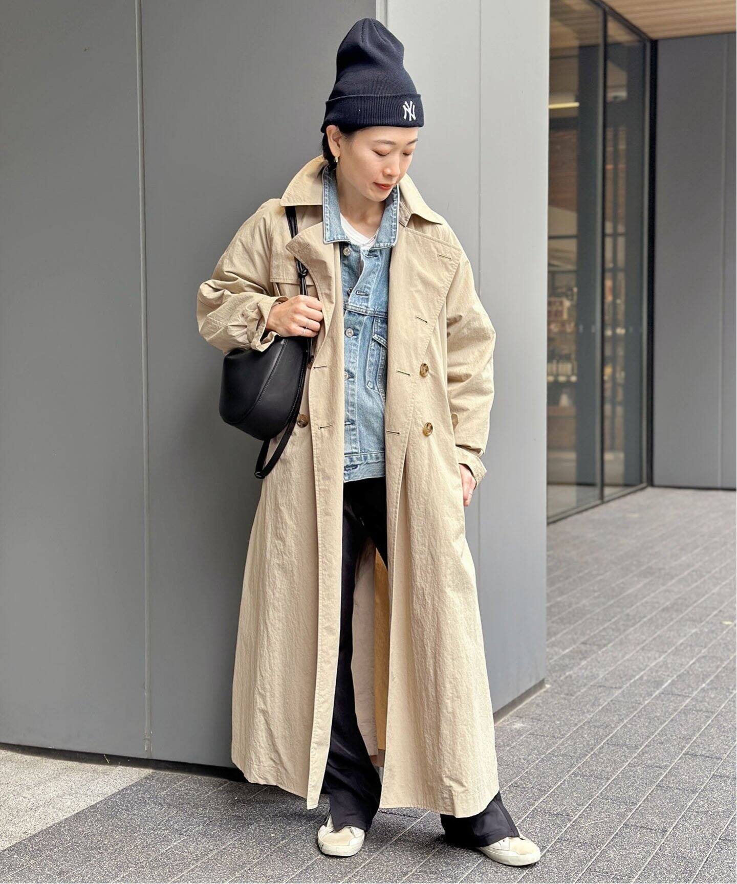 Basic ナイロントレンチコート（トレンチコート）｜AP STUDIO  