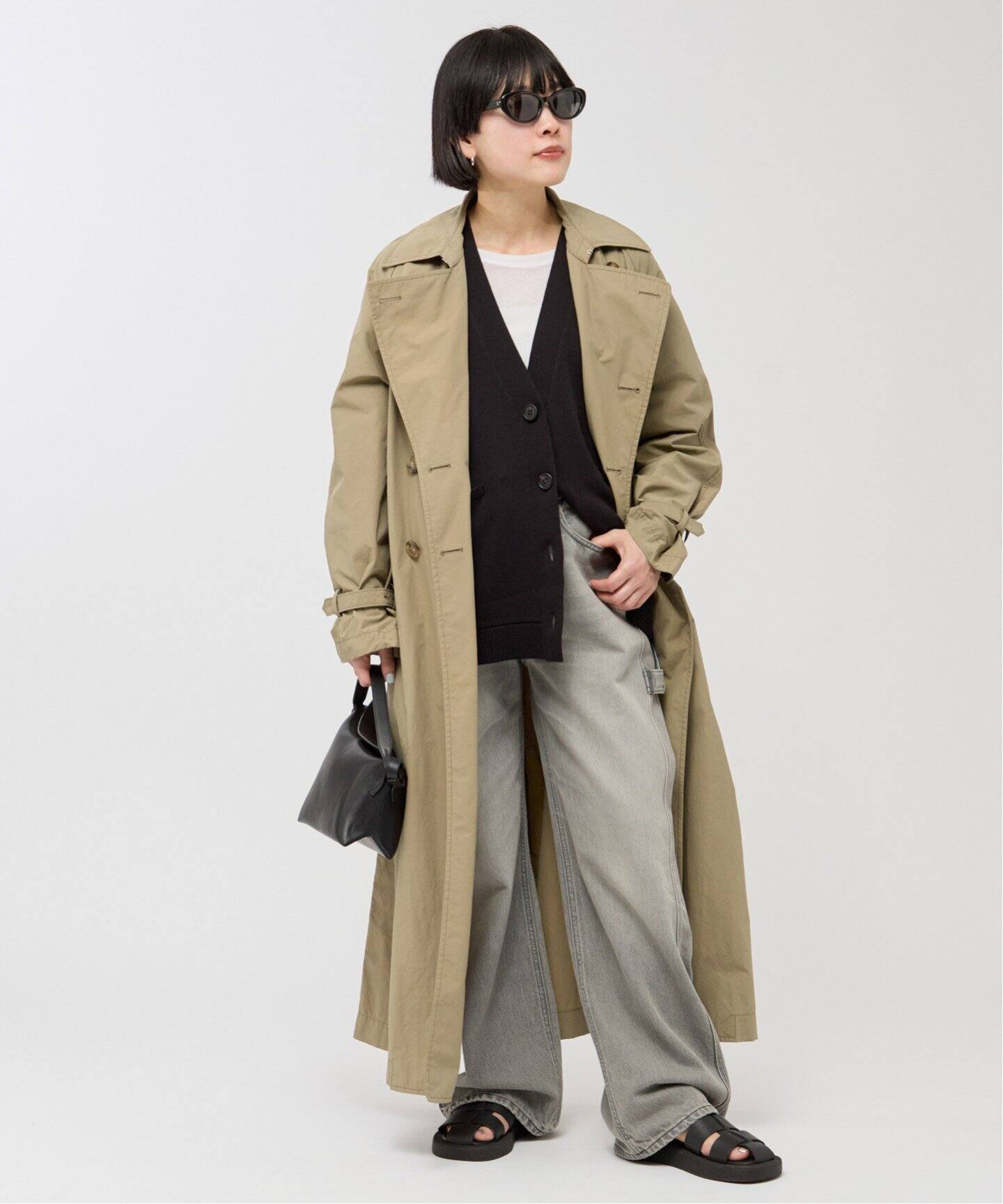 New ベーシックトレンチコート（トレンチコート）｜AP STUDIO 