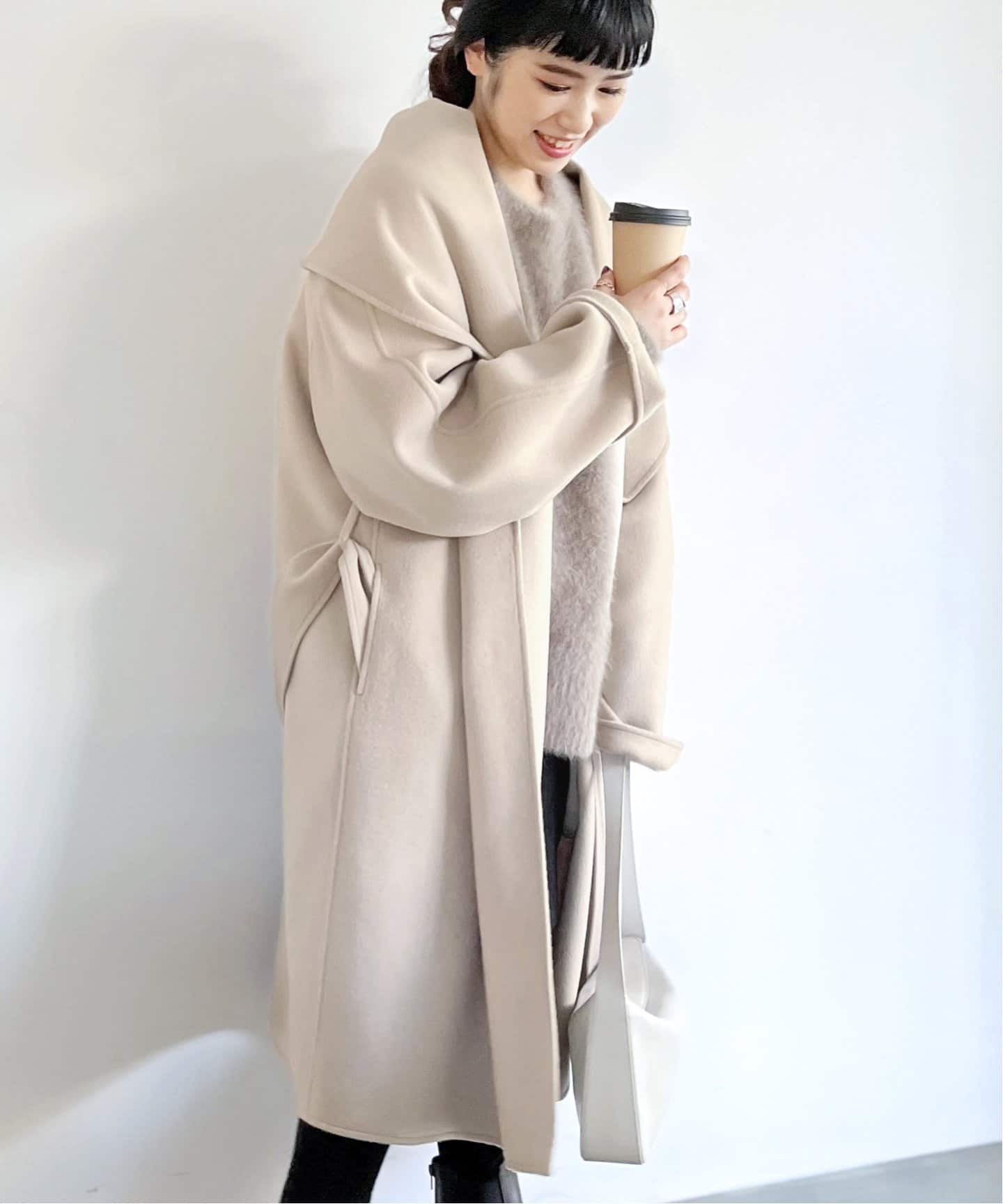 DF shawl collar Coat（その他ブルゾン／アウター）｜AP STUDIO