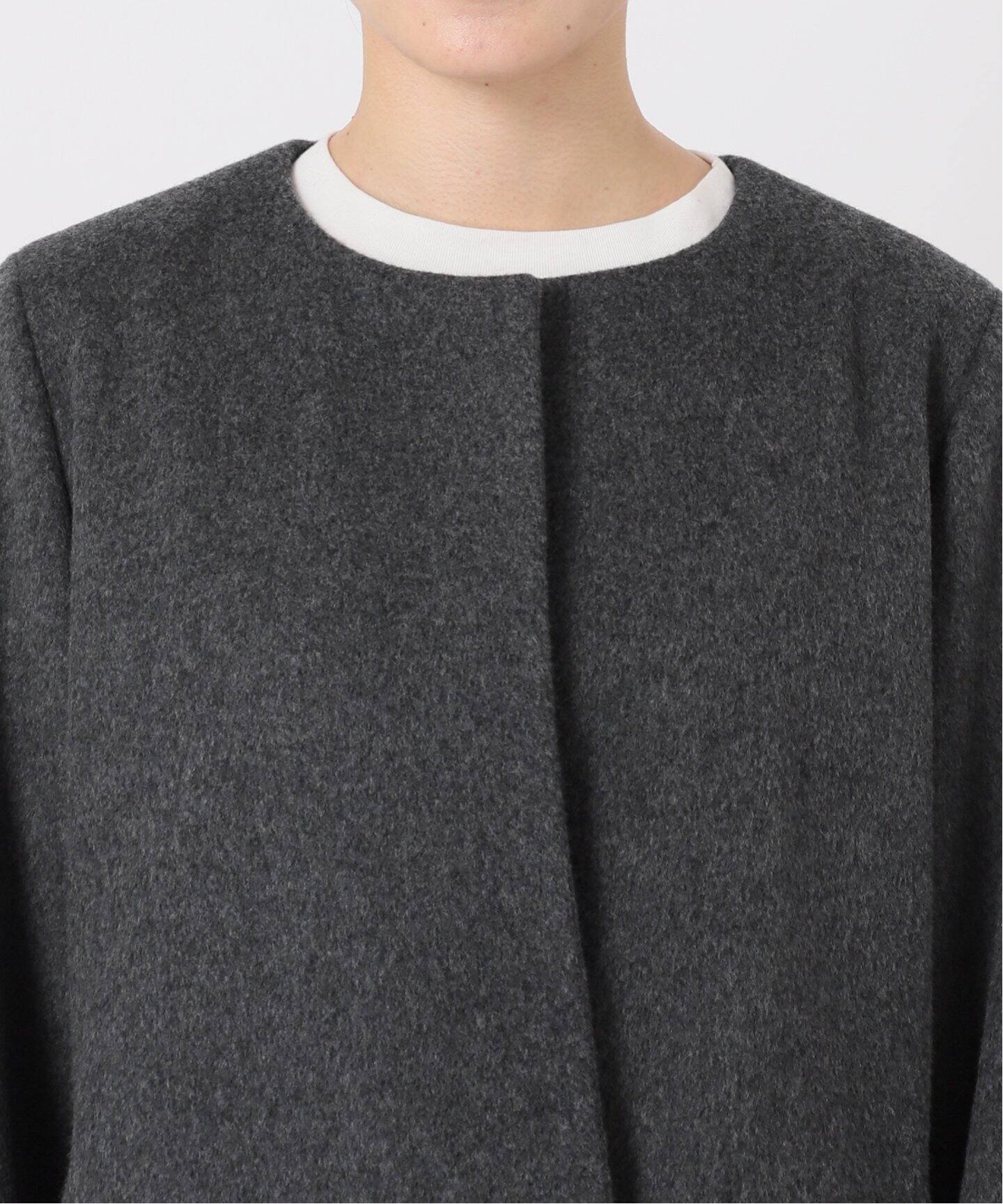 collarless jacket coat（その他ブルゾン／アウター）｜AP