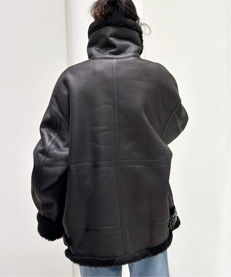 新品未使用 DUNST 迂闊 ムートンコート ダンスト