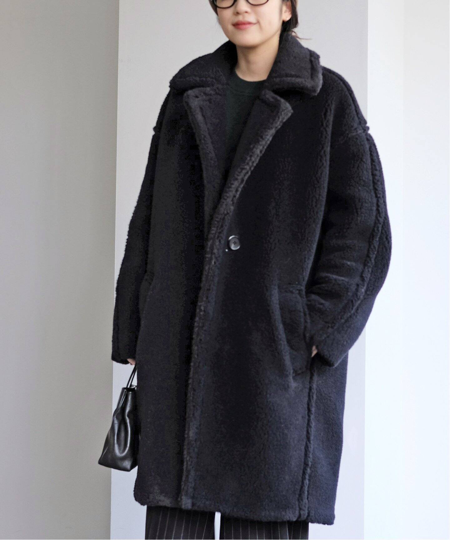 CINOH / チノ】ボアコート（その他ブルゾン／アウター）｜AP STUDIO  