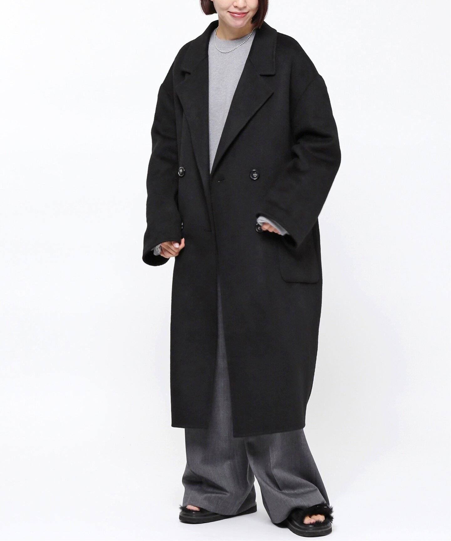 AP STUDIO チェスターコート （AP STUDIO Astrakhan Coat アストラカン  