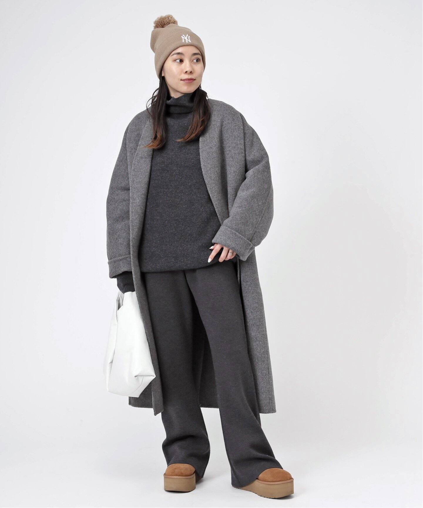 MINITZ/ミニッツ】別注 collarless coat（ノーカラーコート）｜AP 