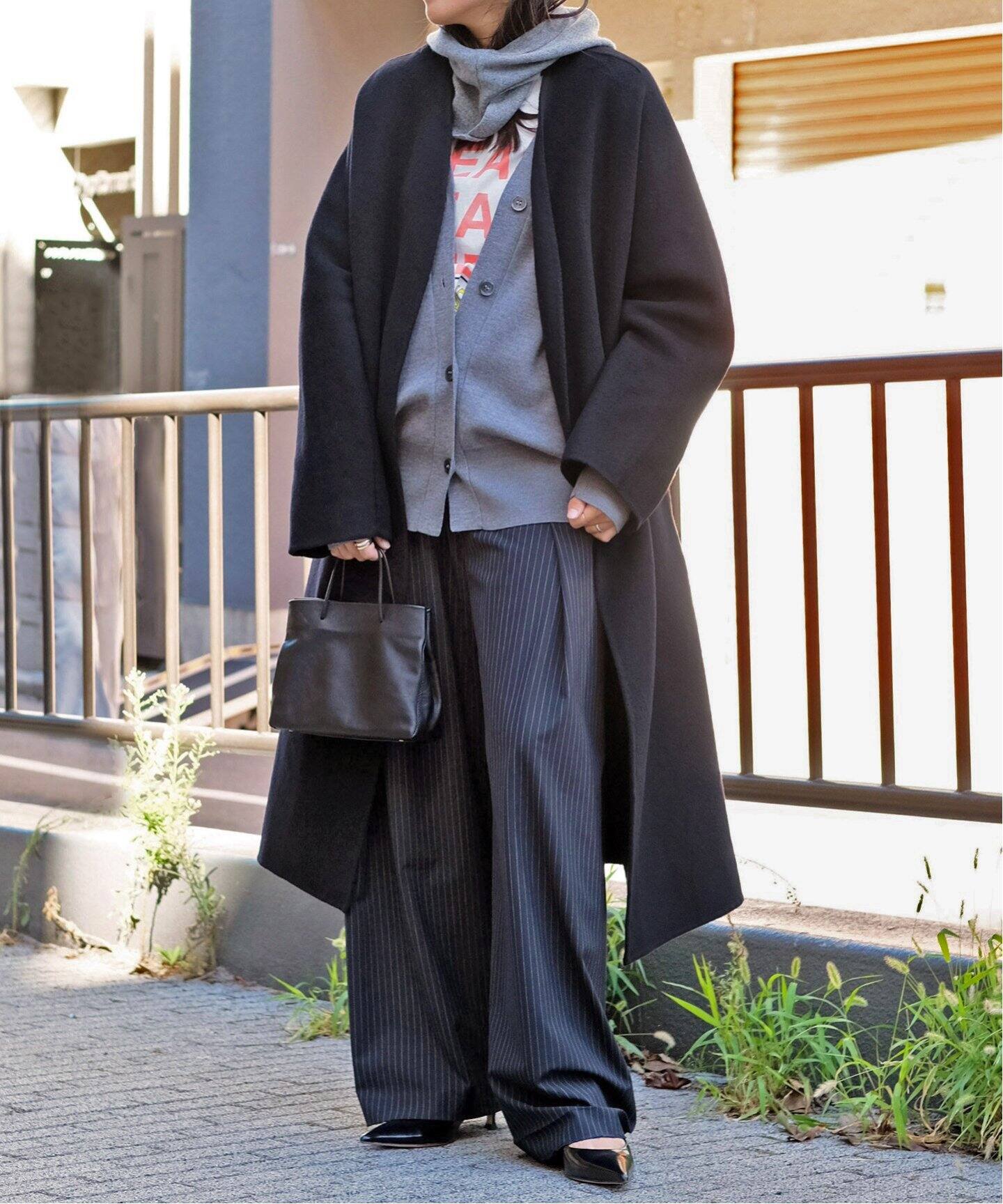 MINITZ/ミニッツ】別注 collarless coat（ノーカラーコート）｜AP 