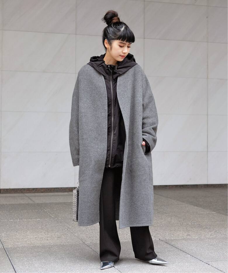 MINITZ/ミニッツ】別注 collarless coat（ノーカラーコート）｜AP  