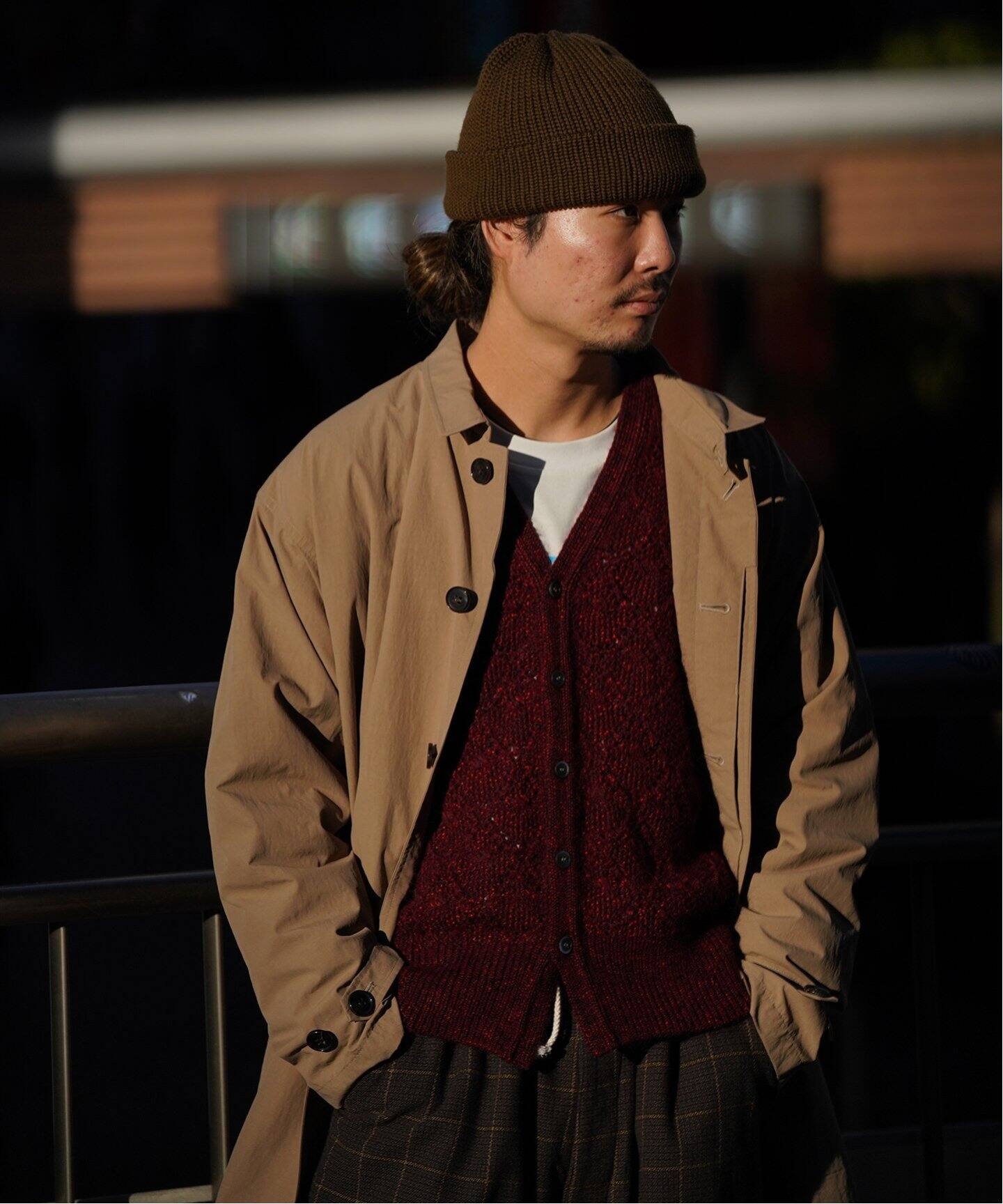 cassette / カセット】COAT（ステンカラーコート）｜WISM（ウィズム