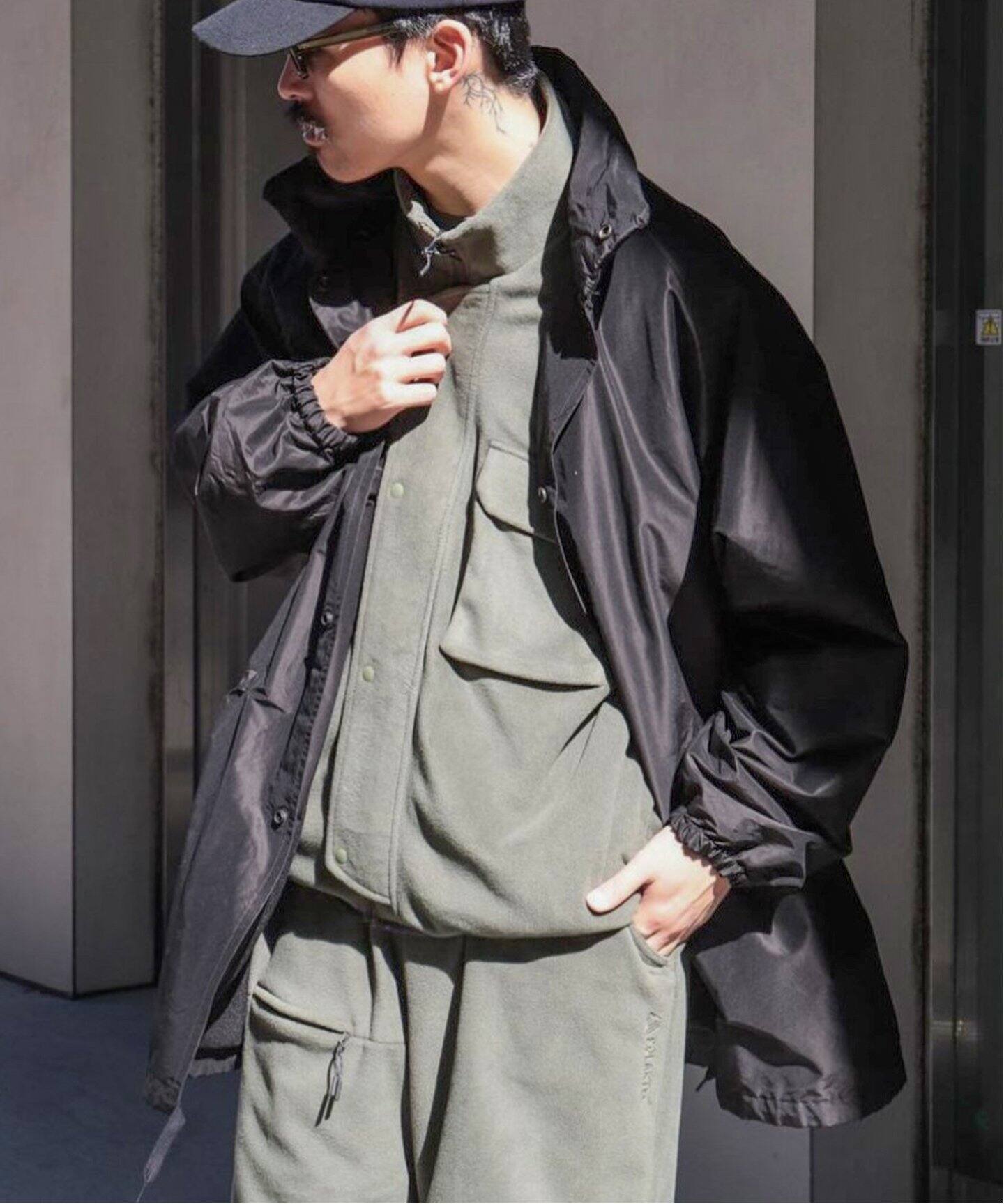 COMOLI MA-1 コットンシルク ジャケット（COMOLI (コモリ) コットン  