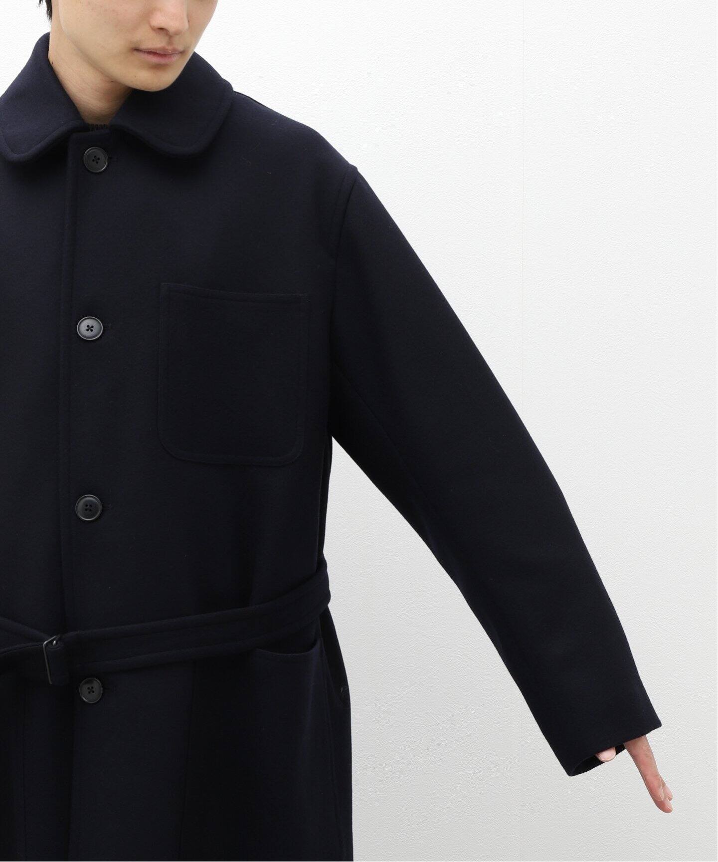 新品未使用 COMOLI 24aw コモリ ウールカシミヤ ミリタリーコート 1 
