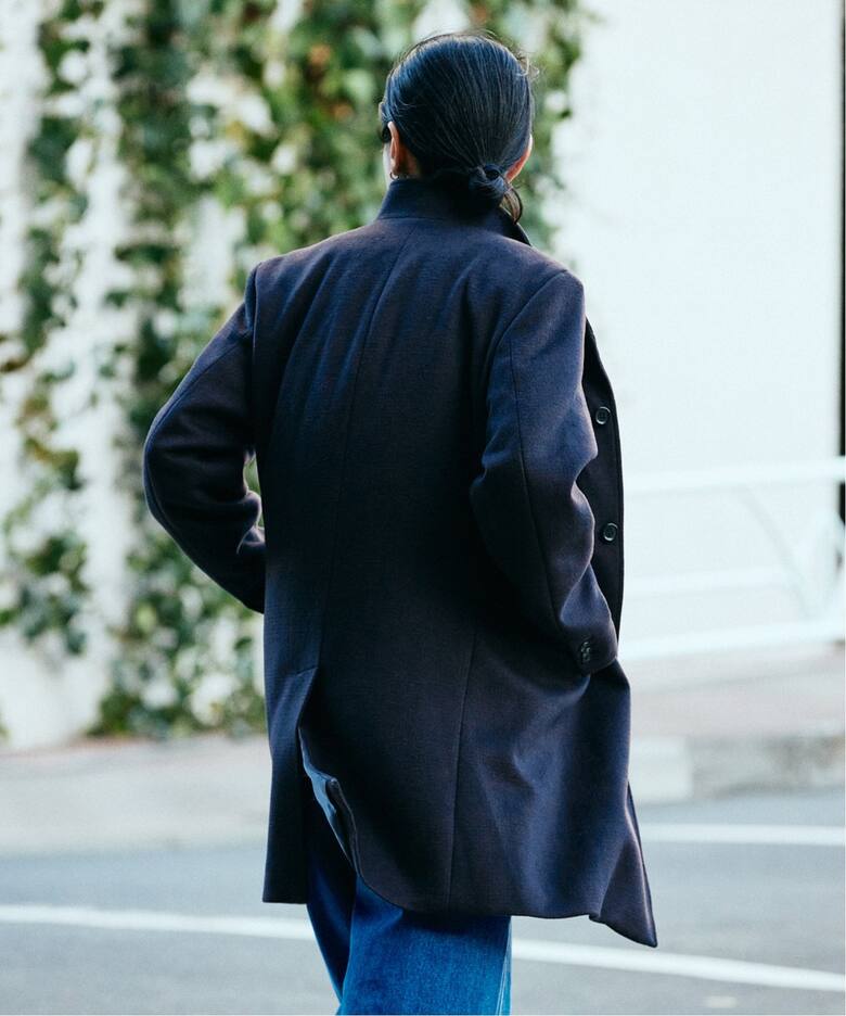 S140 ウールビーバー スタンドコート（ステンカラーコート）｜JOURNAL  