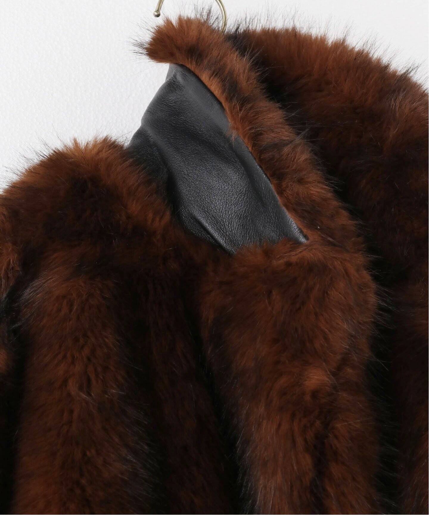 ERNEST W. BAKER / アーネストダブルベイカー】FAUX-FUR COAT（その他 