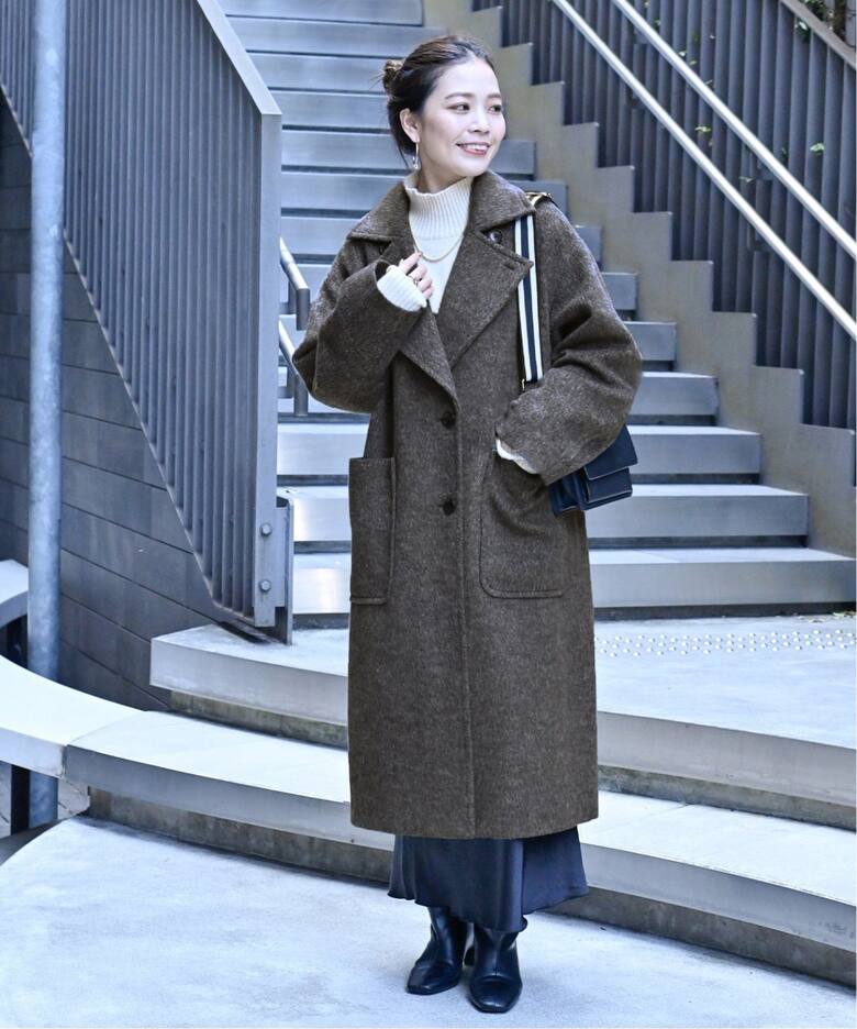 シャギーロングコート（その他ブルゾン／アウター）｜B.C STOCK（ベー  