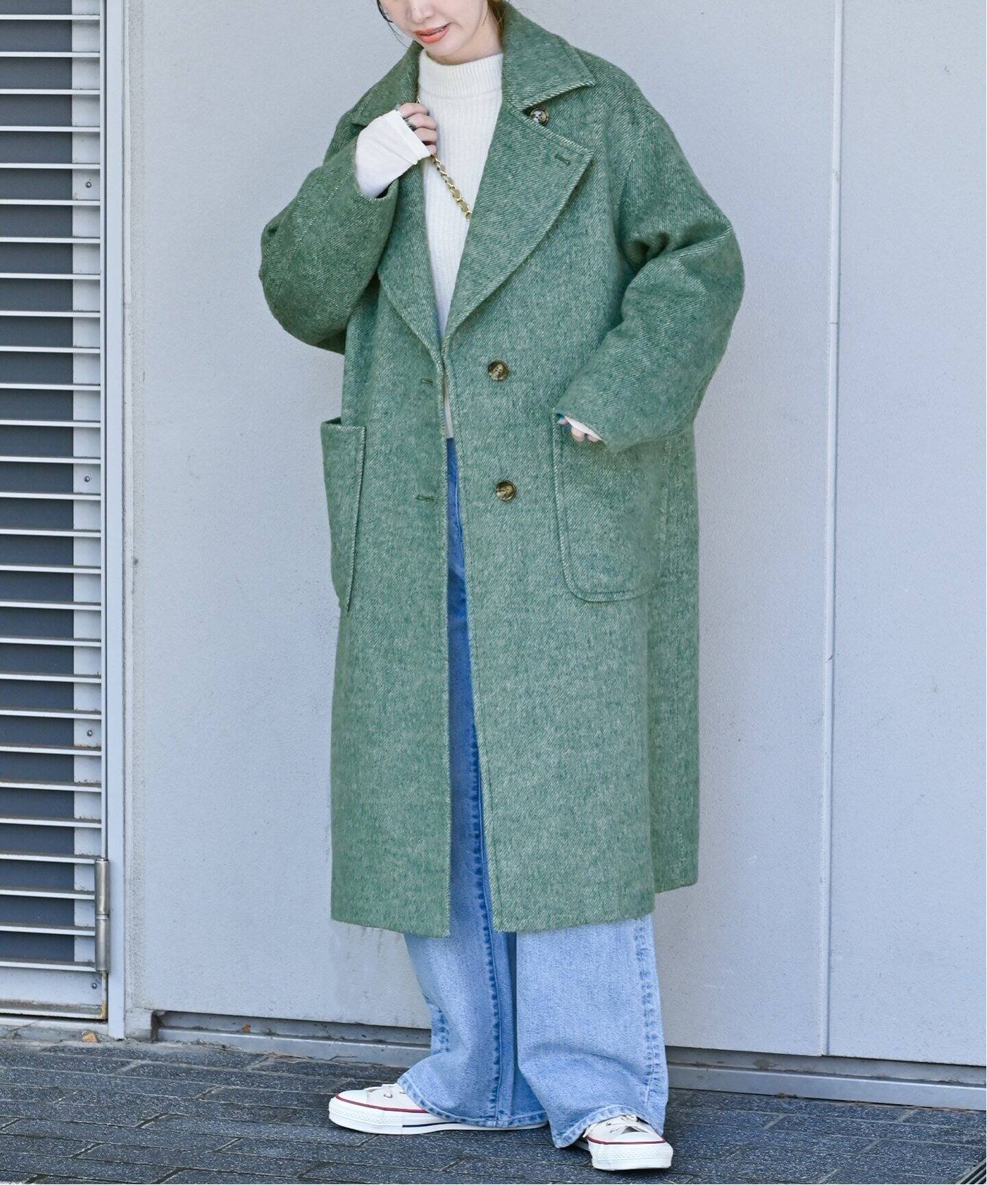 シャギーロングコート（その他ブルゾン／アウター）｜B.C STOCK（ベー  