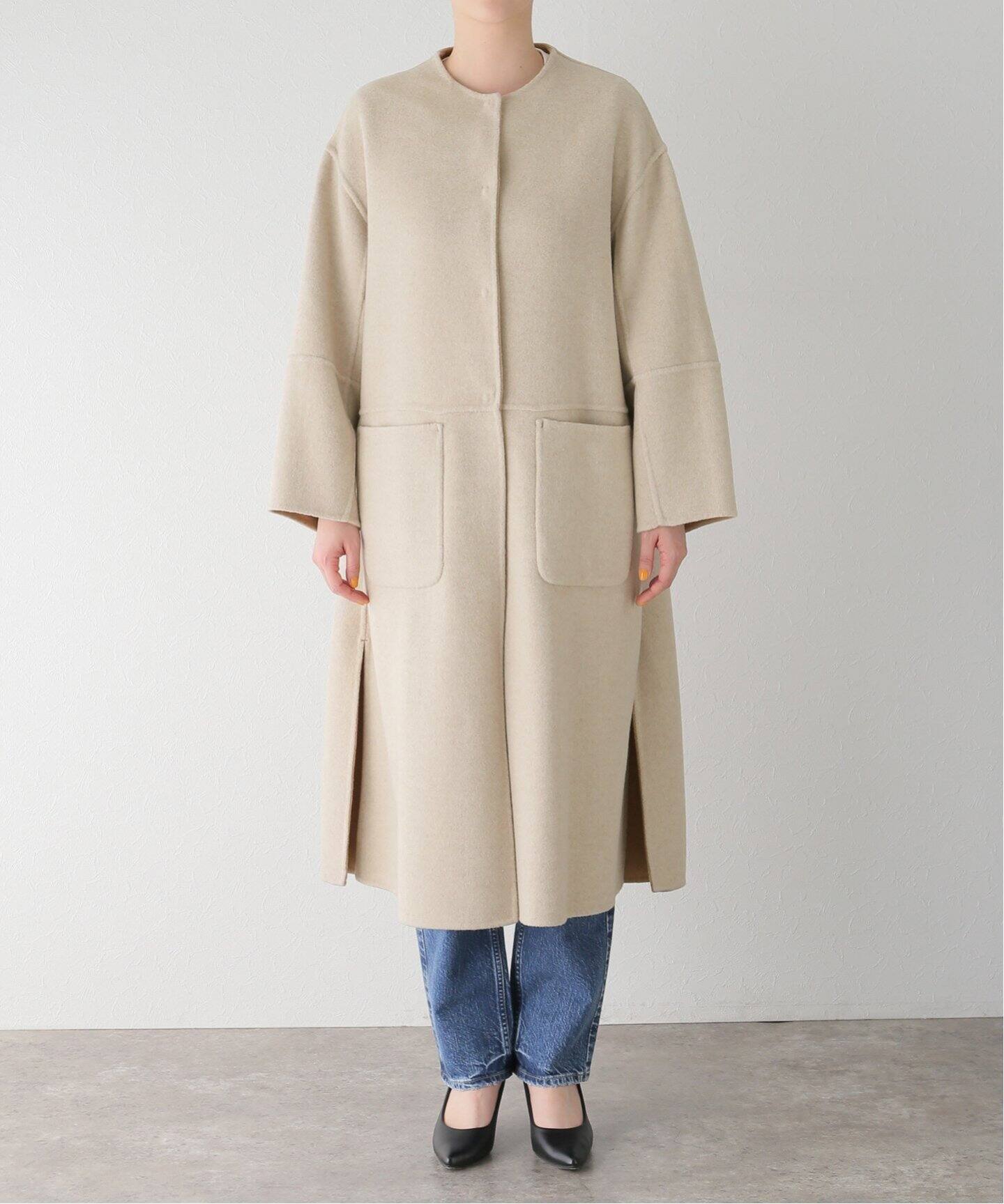 追加》S120ブレンドリバーシブルコート（ノーカラーコート）｜B.C  