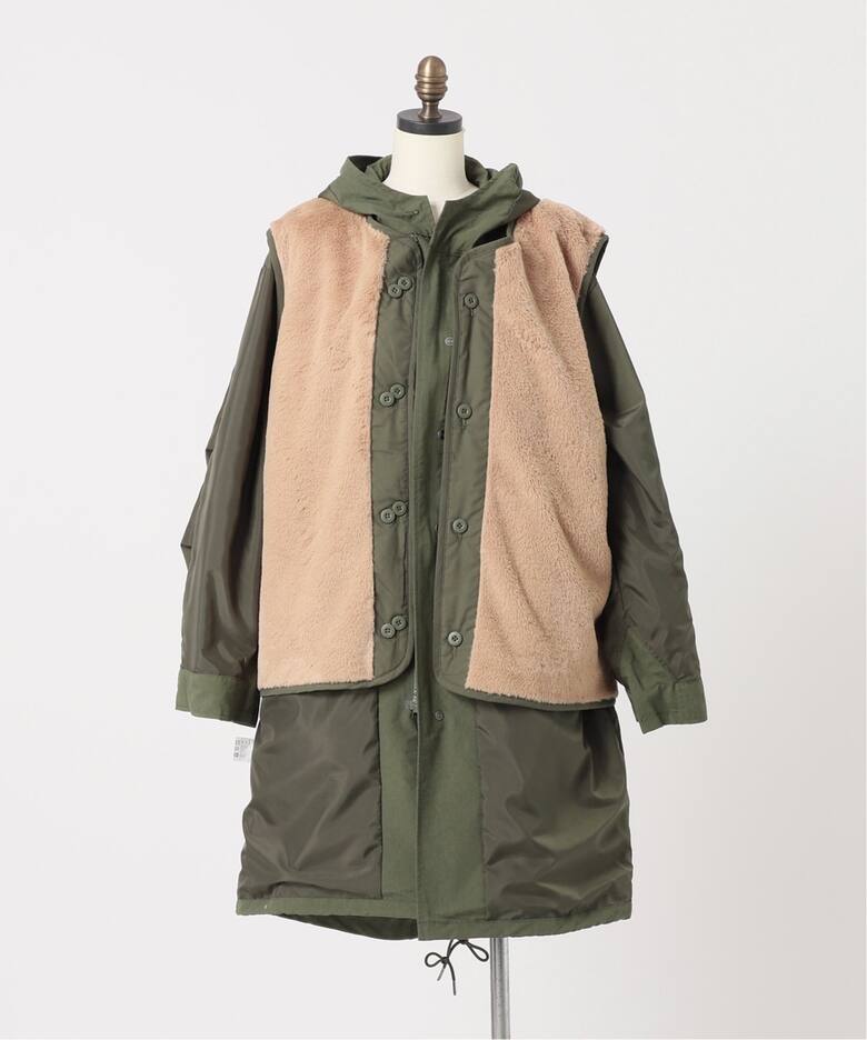 SIERRA DESIGNS / シエラデザイン】 別注 ファーベスト付きモッズ 