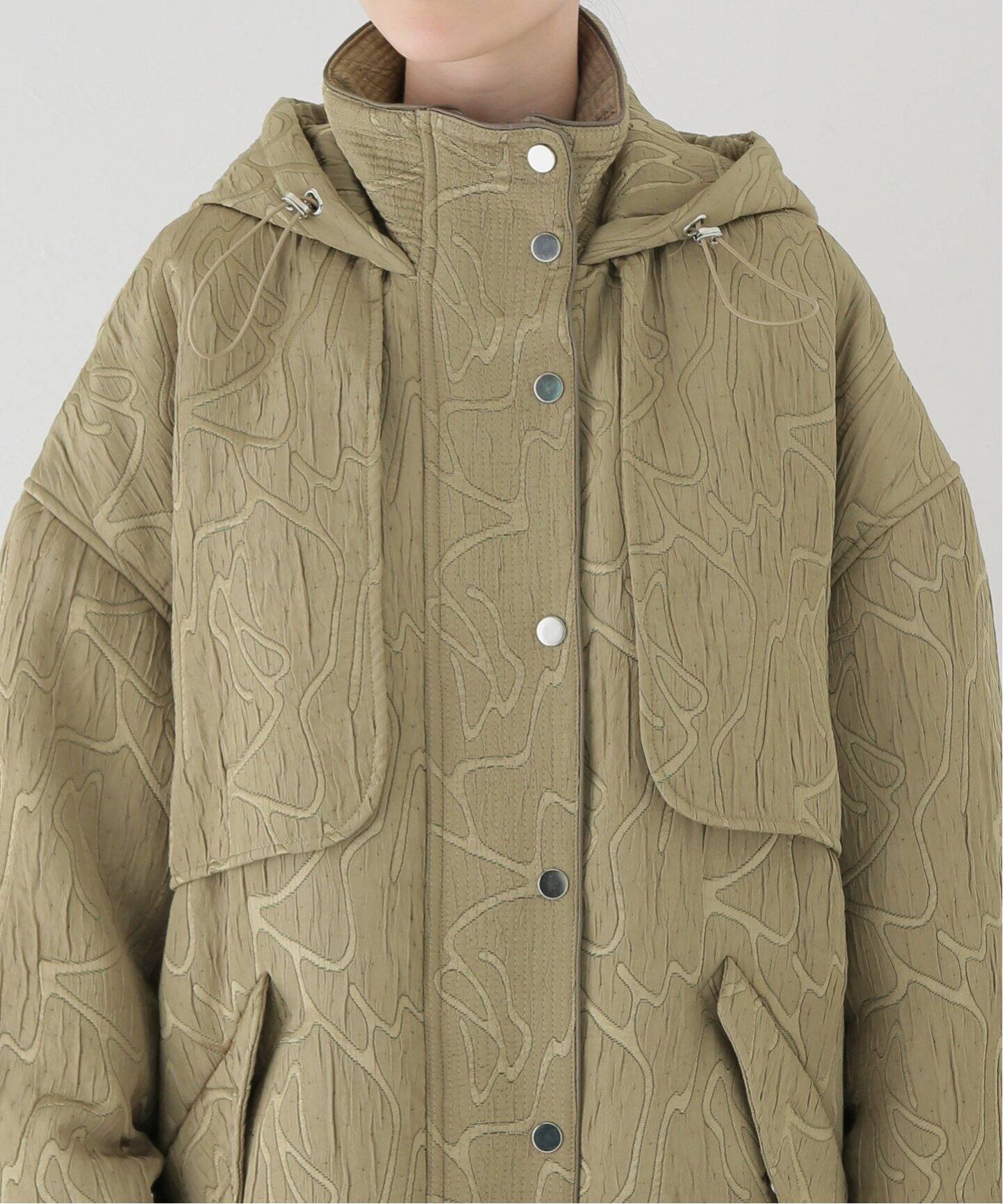 TODAYFUL / トゥデイフル】Jacquard Down Coat（ダウンジャケット  