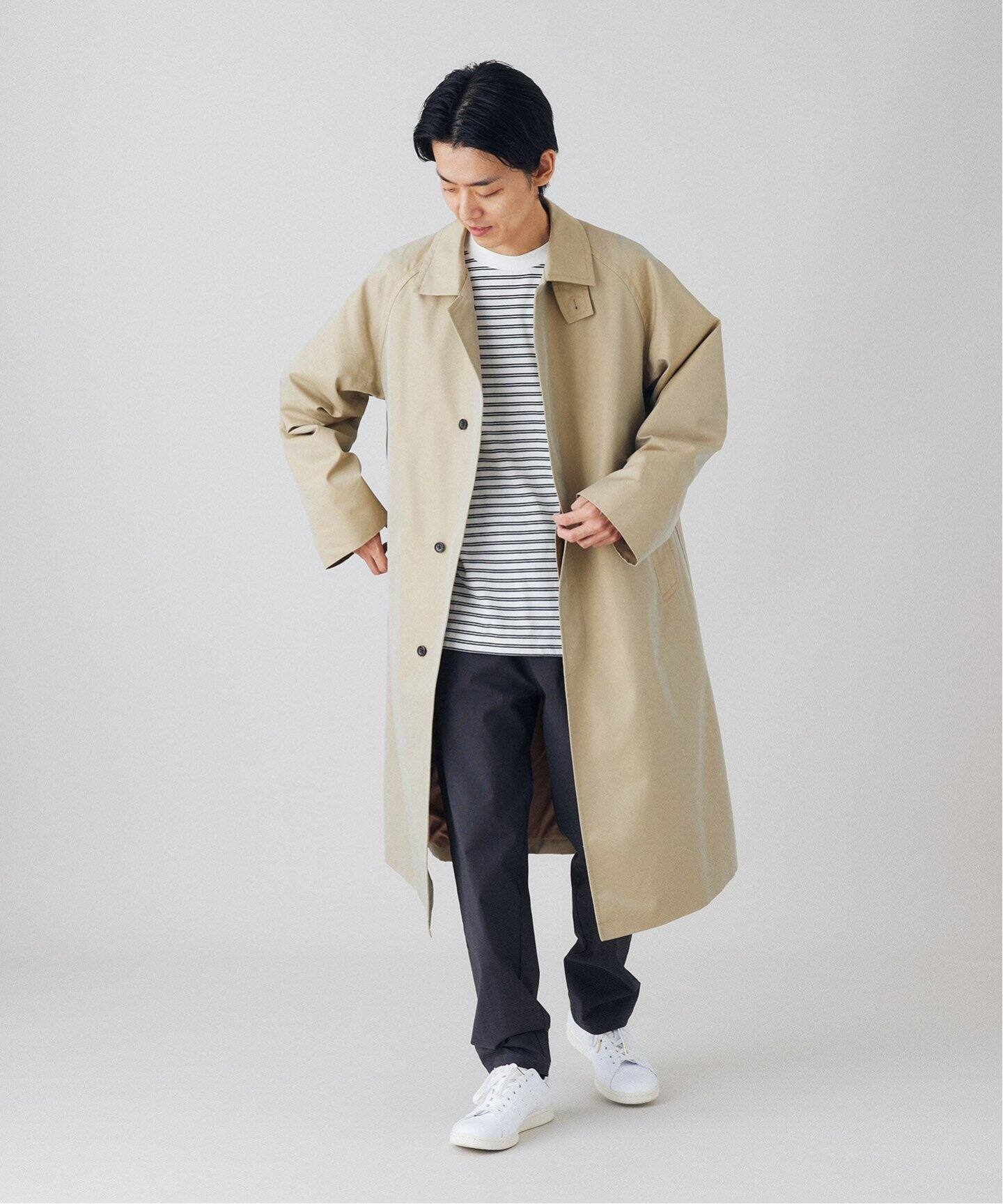 2WAY バルカラーコート（ステンカラーコート）｜B.C STOCK（ベーセー 