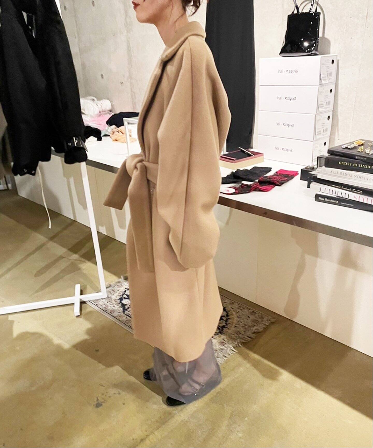 ベルテッドオーバーコート（チェスターコート）｜EDIT.FOR LULU  