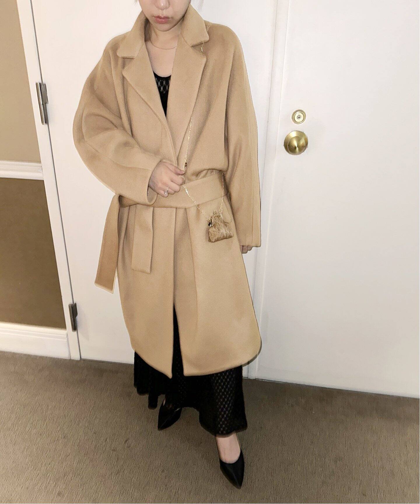 ベルテッドオーバーコート（チェスターコート）｜EDIT.FOR LULU  