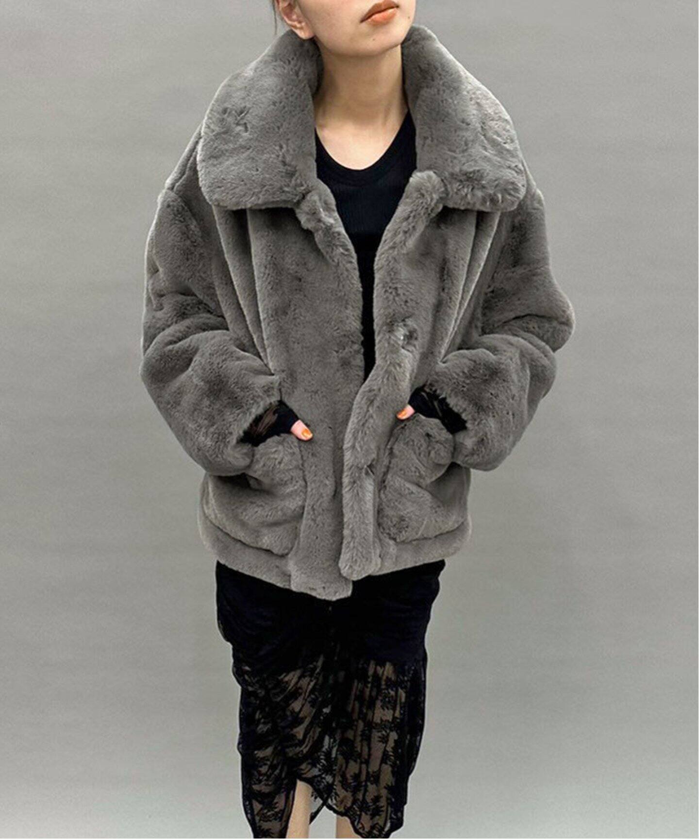 JAKKE/ジャッキー】ファーコート（その他ブルゾン／アウター）｜EDIT  