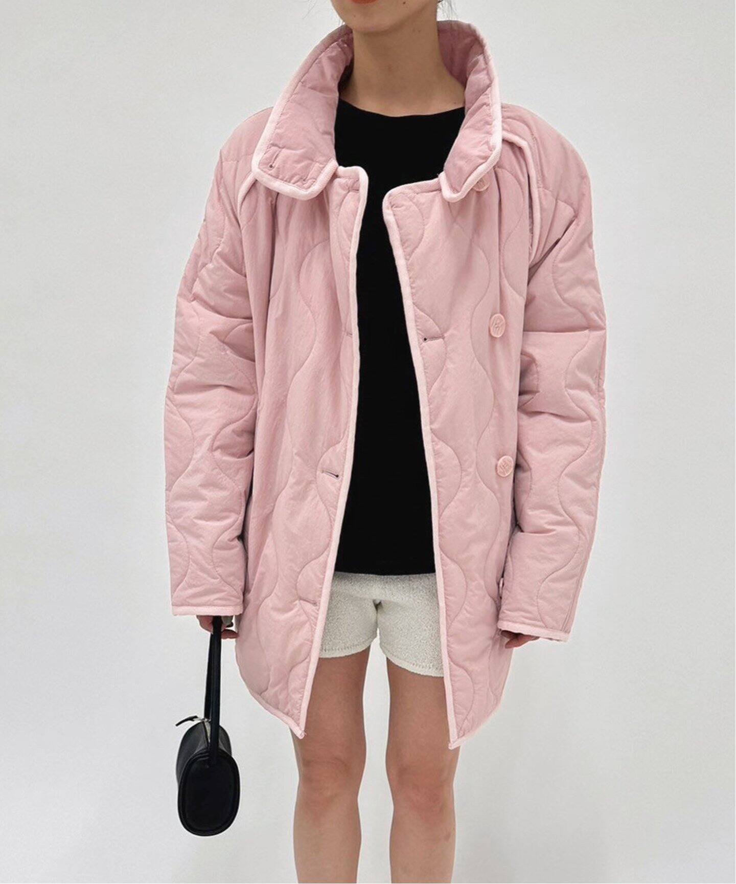 EDIT.FOR.LULUフラワーキルティングコートTachclothingルル 離せる