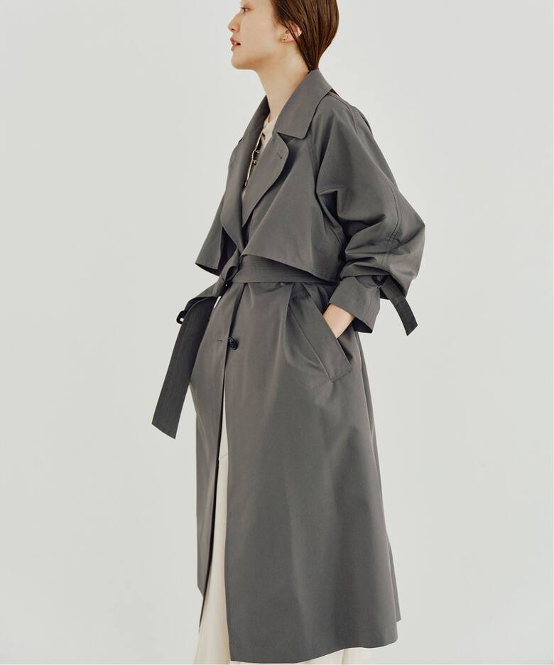 Pe/ポプリンシングルトレンチコート（トレンチコート）｜IENA（イエナ  