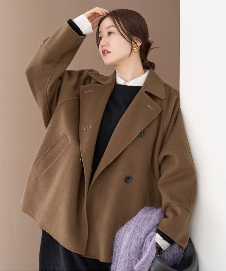 追加》スーパー160ダブルフェイス ショートコート（その他ブルゾン  