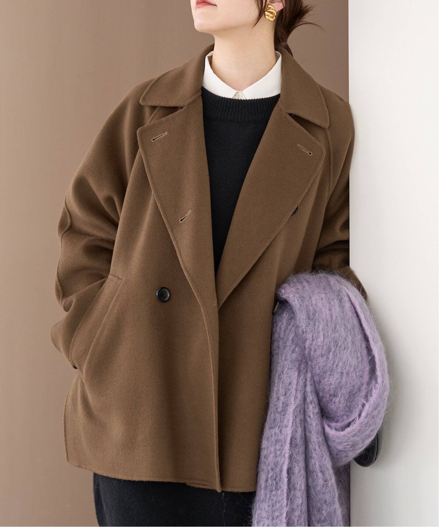 追加》スーパー160ダブルフェイス ショートコート（その他ブルゾン  