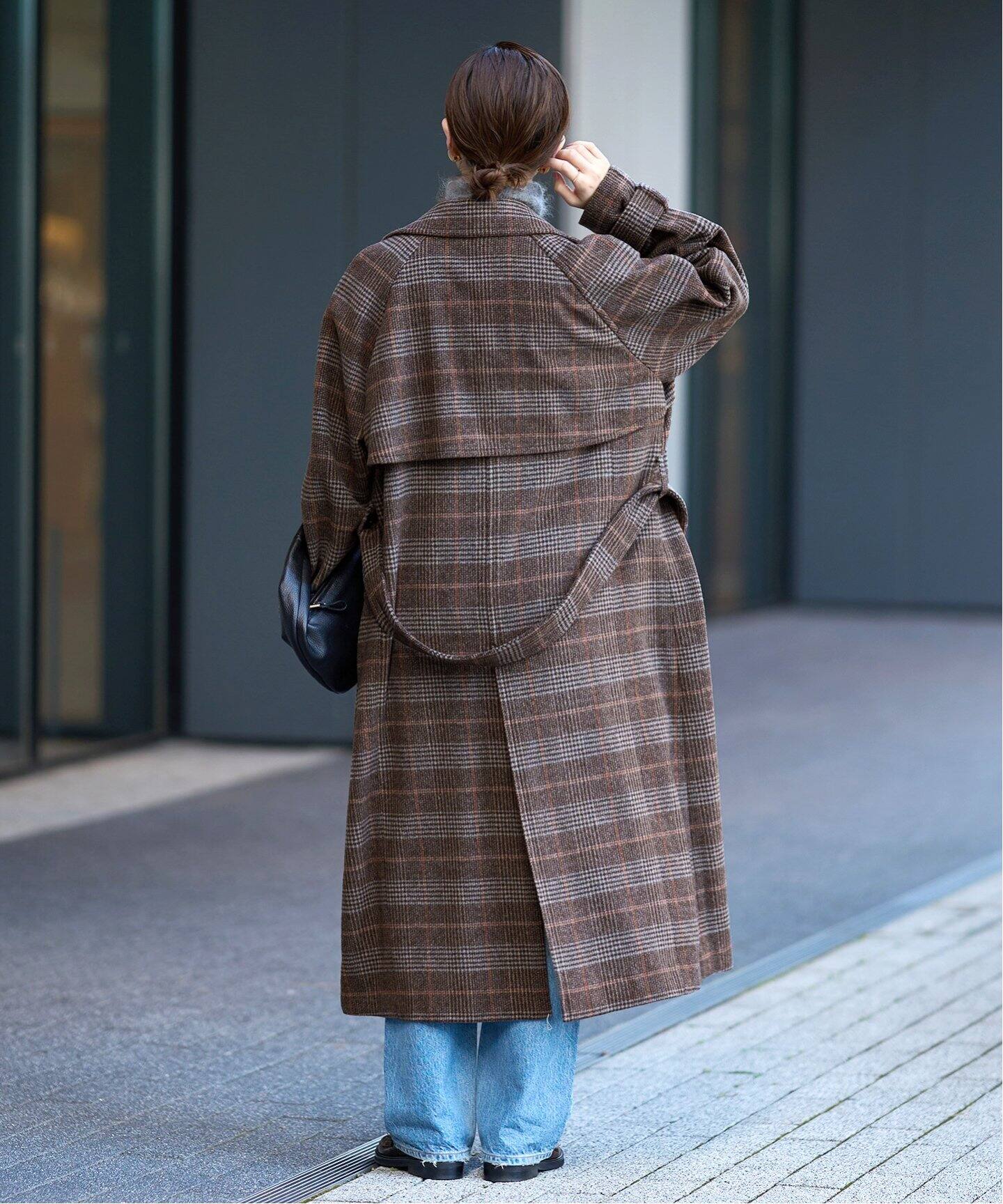 チェックトレンチコート（トレンチコート）｜IENA（イエナ）の通販  